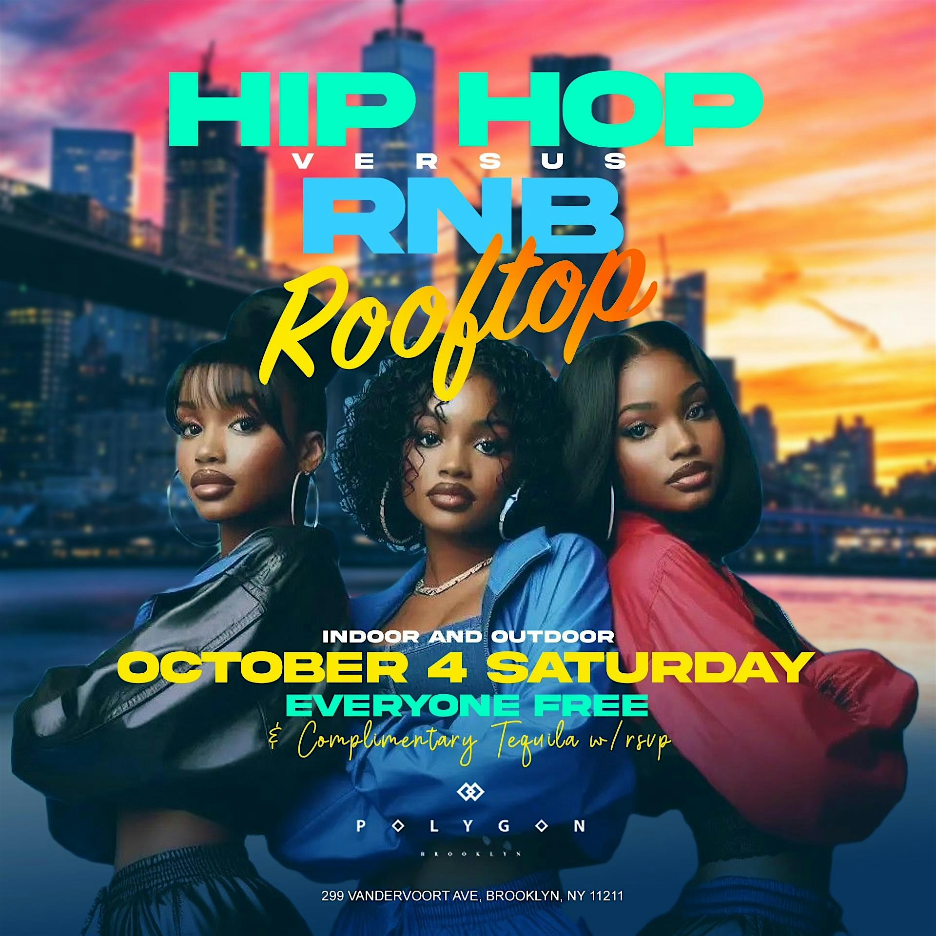 Hip Hop vs RnB at Polygon: Free entry with RSVP at Polygon Brooklyn – Brooklyn, NY
