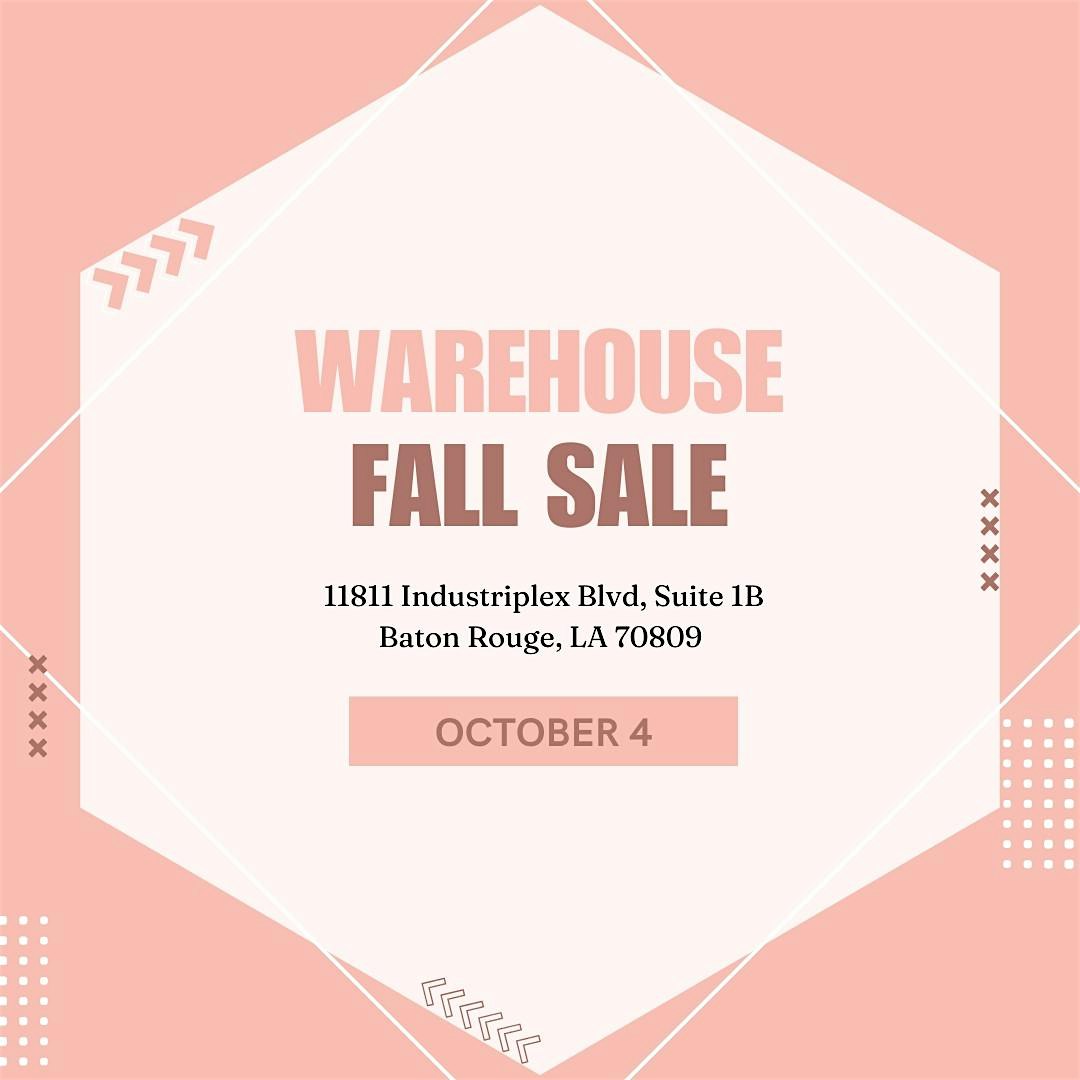 Posh Petites Market Fall Warehouse Sale at Posh Petites, Industriplex Boulevard, Baton Rouge, LA, USA – Baton Rouge, LA