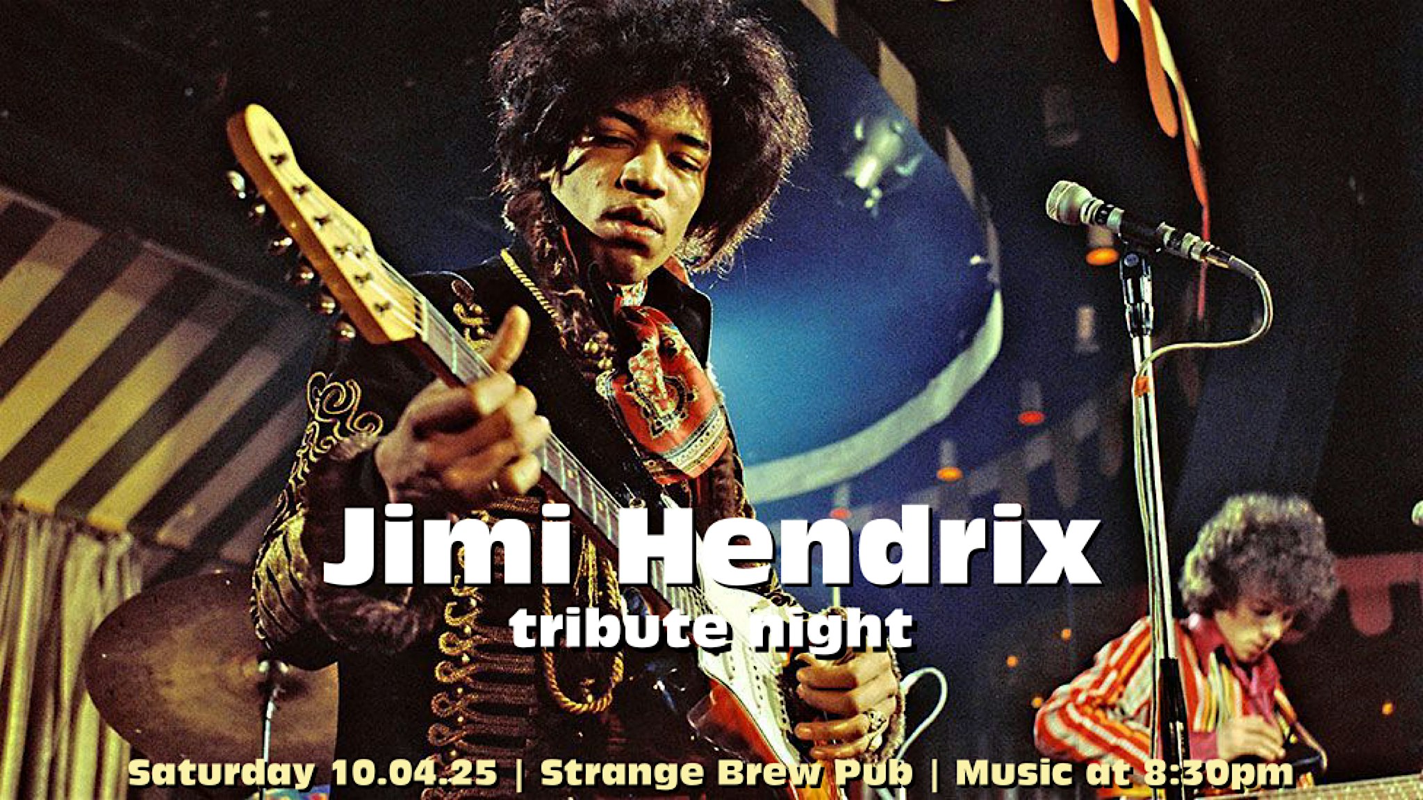 Jimi Hendrix tribute night at Strange Brew Pub – Norwich, CT