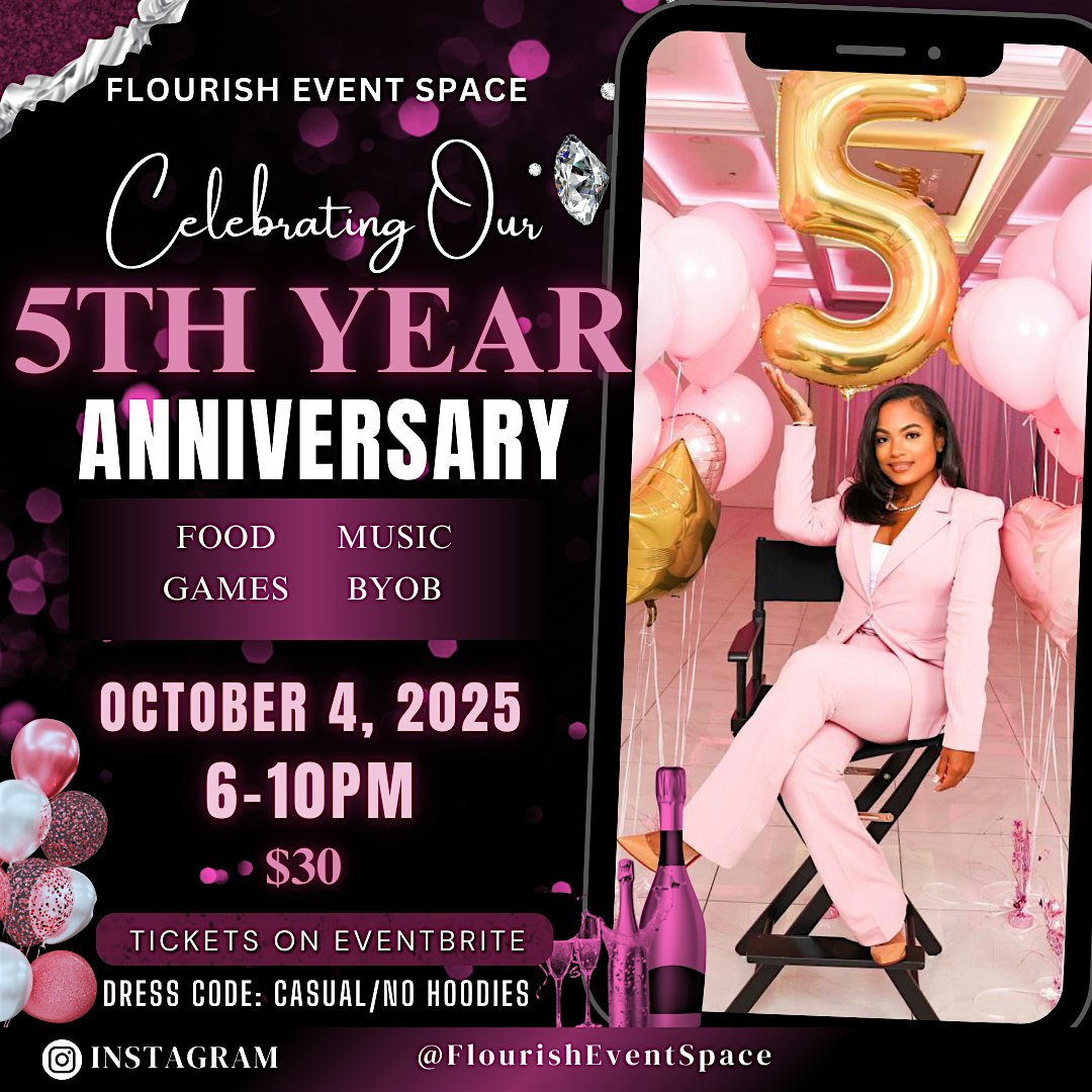 5th Year Flourishing at Flourish Event Space – Brooklyn, NY