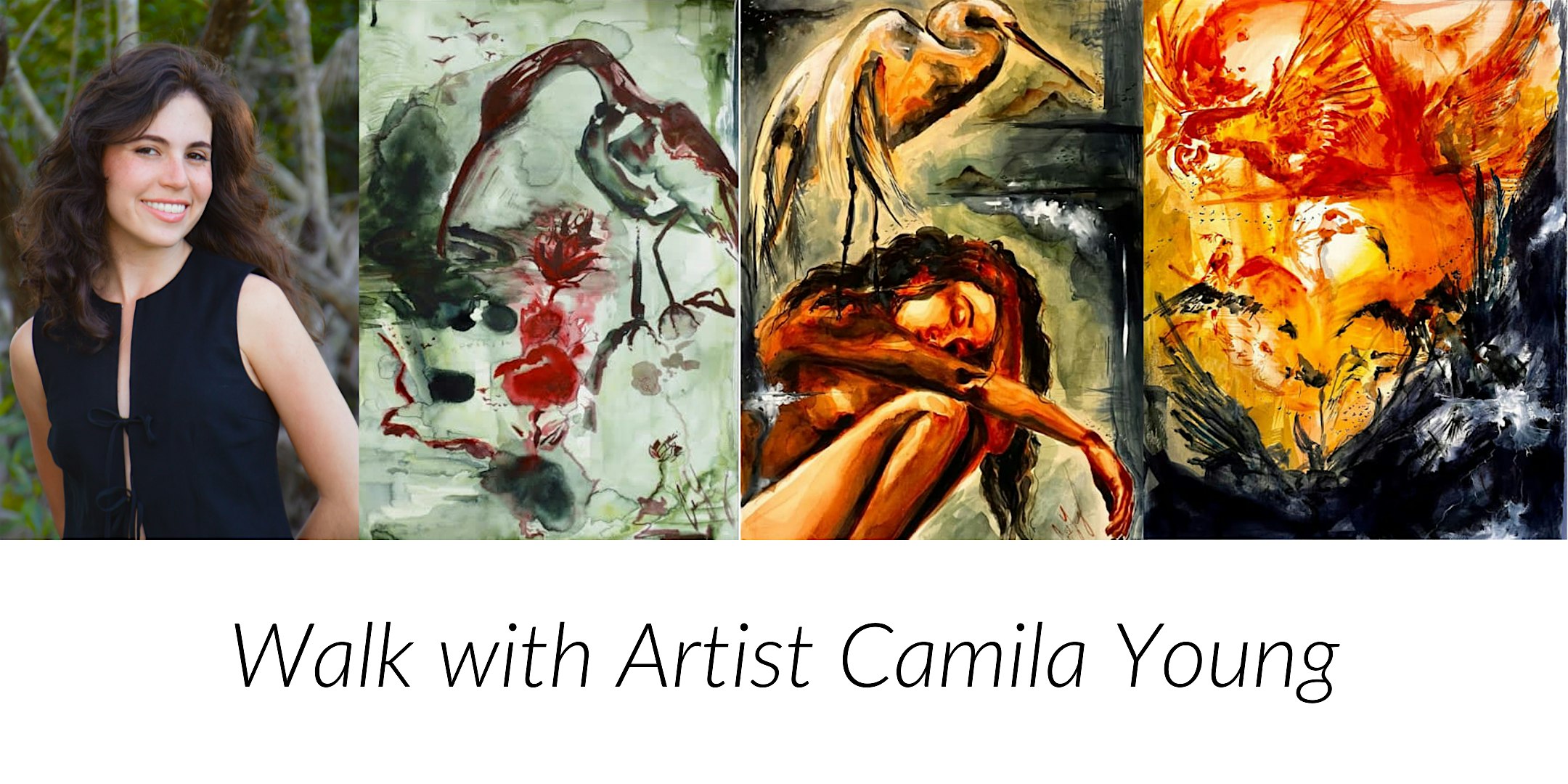 The Path of Nature’s Painter with Artist Camila Young at The Connecticut Audubon Society at Stratford Point – Stratford, CT
