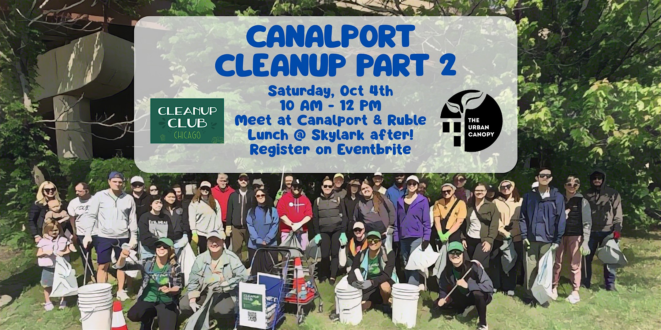 Pilsen Canalport Cleanup PART 2 with Cleanup Club! at 1966 S Canalport Ave – Chicago, IL