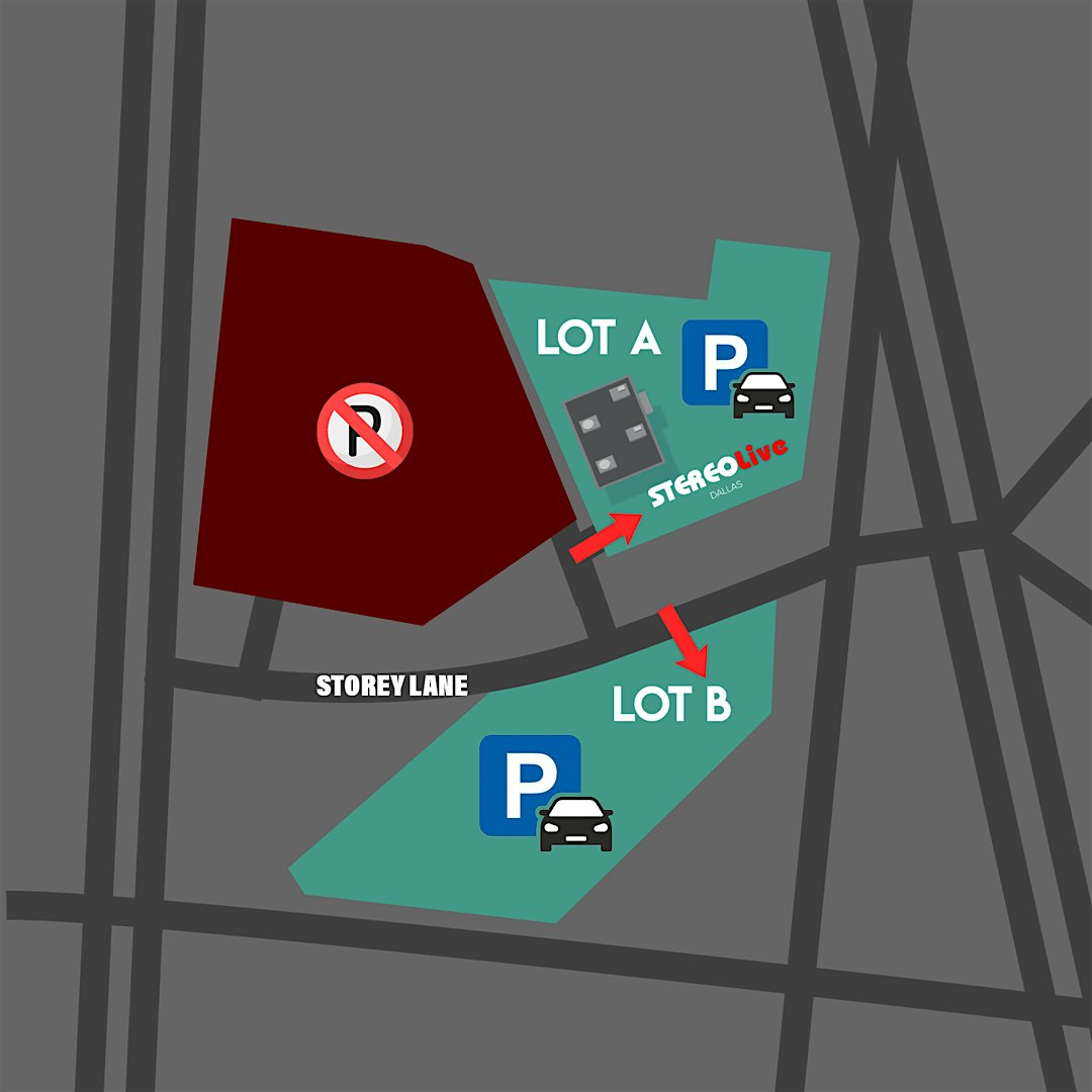 Parking Pass – Stereo Live Dallas – 10/4/25 at Stereo Live Dallas – Dallas, TX
