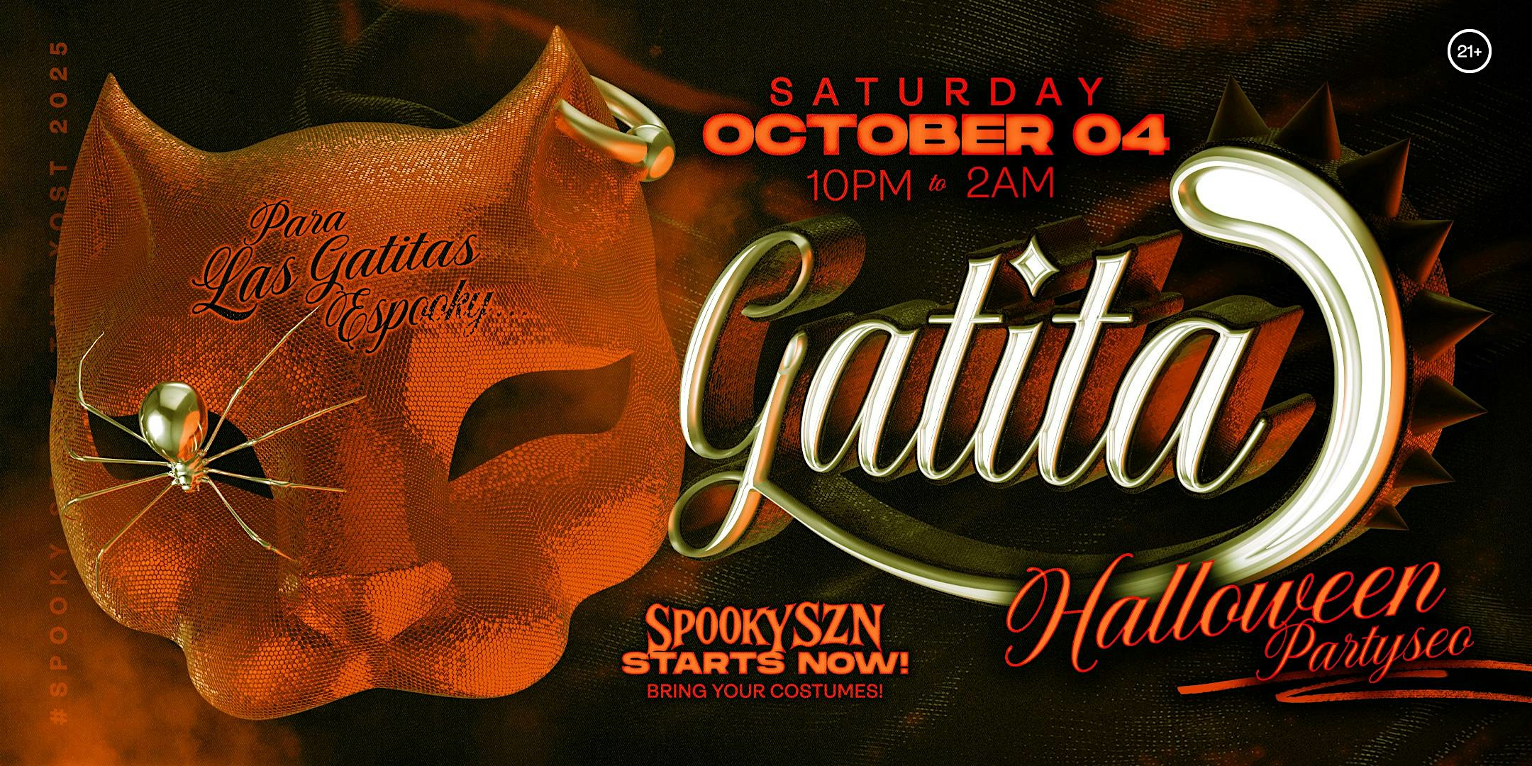 1st SATURDAY OCT- GATITA PERREO SPOOKYSZN STARTS NOW- HIP HOP, TOP40 & MORE at Yost Theater – Santa Ana, CA