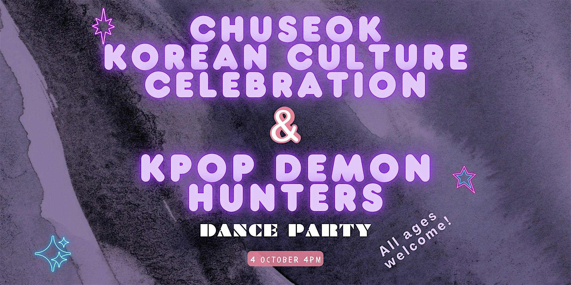 Chuseok Korean Culture Celebration & KPop Demon Hunters Dance Party at Sol Space – Chicago, IL