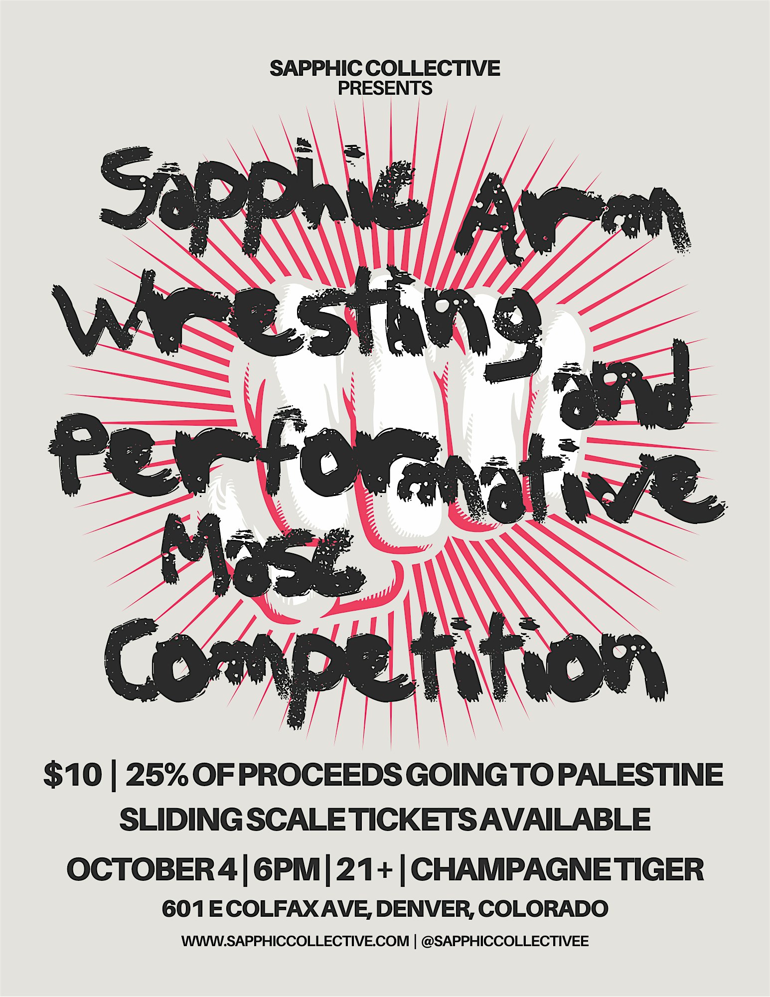 Sapphic Arm Wrestling and Performative Masc Competition at Champagne Tiger – Denver, CO