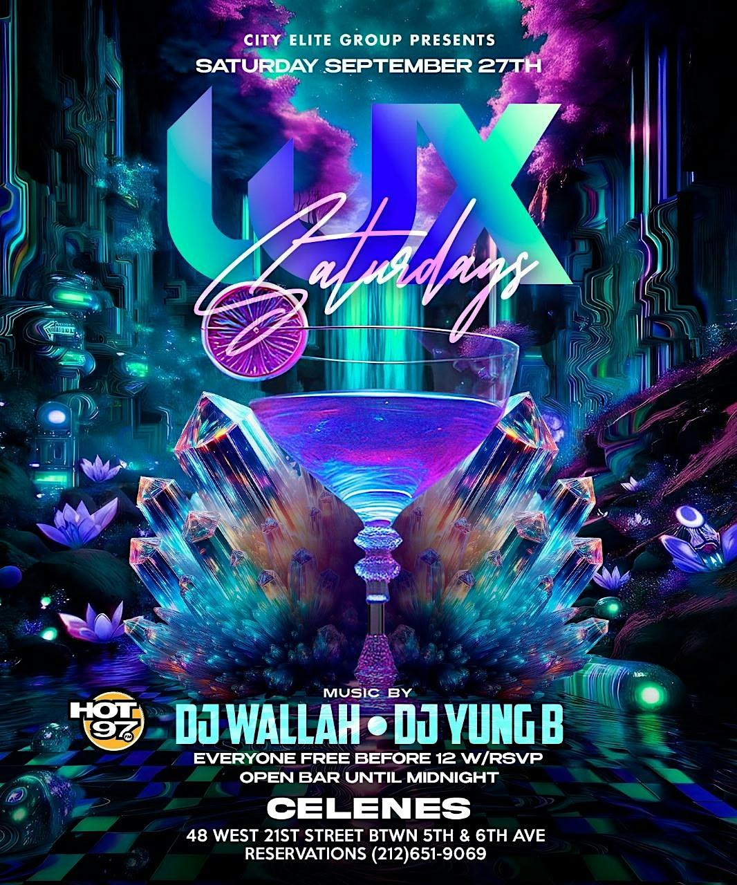 LUX SATURDAYS (TEAMHDNYC) at Celene’s – New York, NY