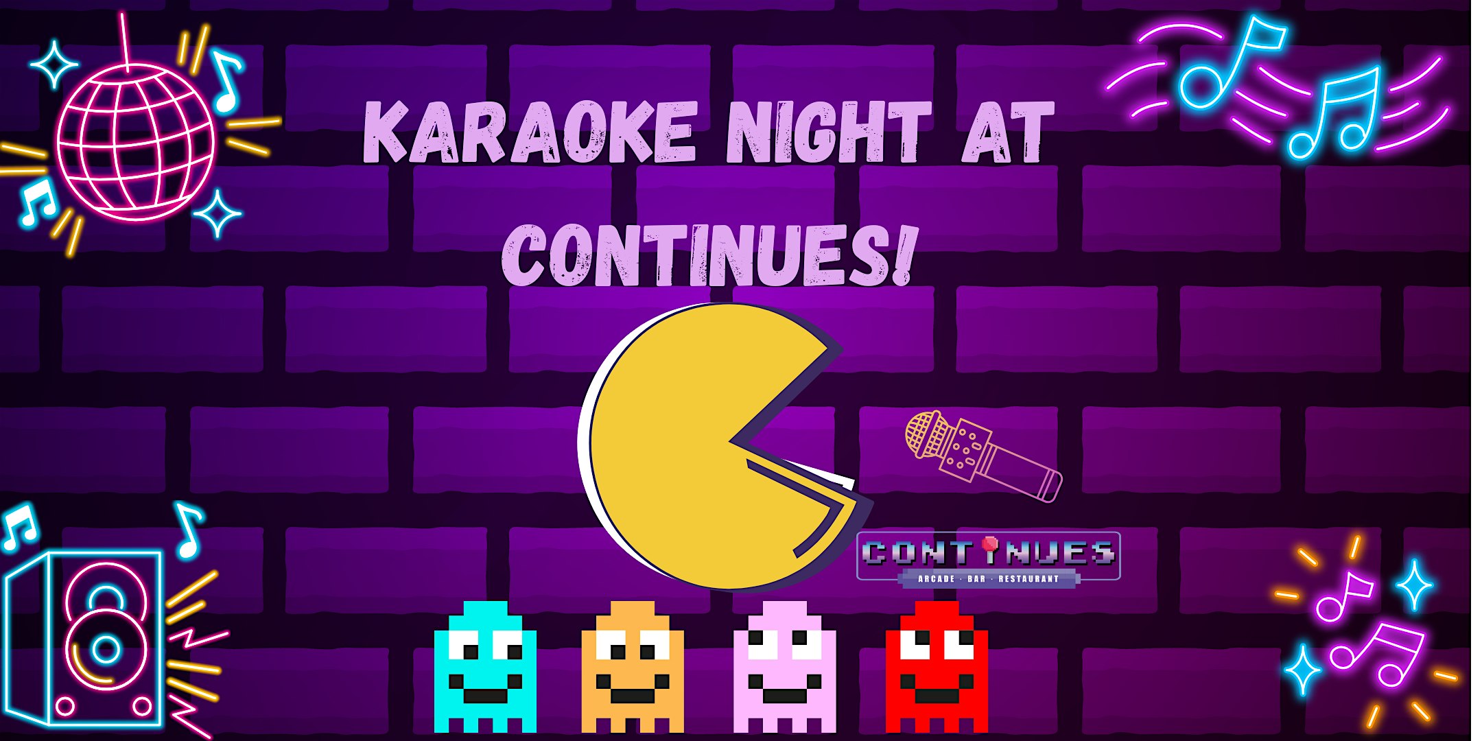 Karaoke Night!!! at Continues Arcade – Alexandria, VA