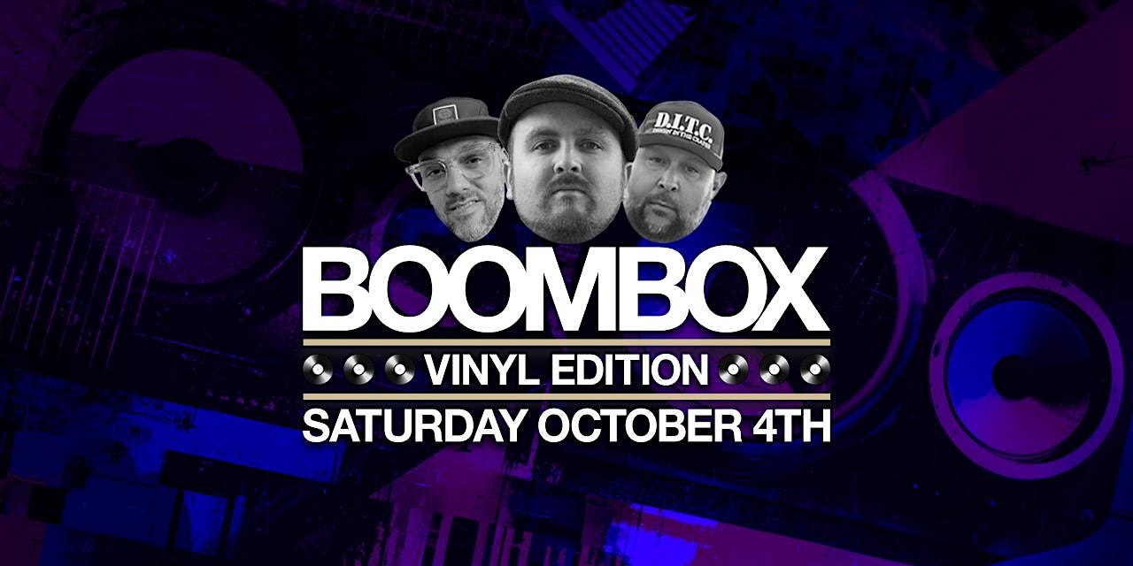 BOOMBOX “VINYL EDITION” [SAT.10/4] at Grand Star Jazz Club – Los Angeles, CA