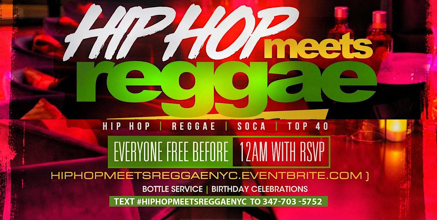Hip Hop Meets Reggae Nyc at Kiss Entertainment – Best Nightclub & DJs – Queens NY – Queens, NY