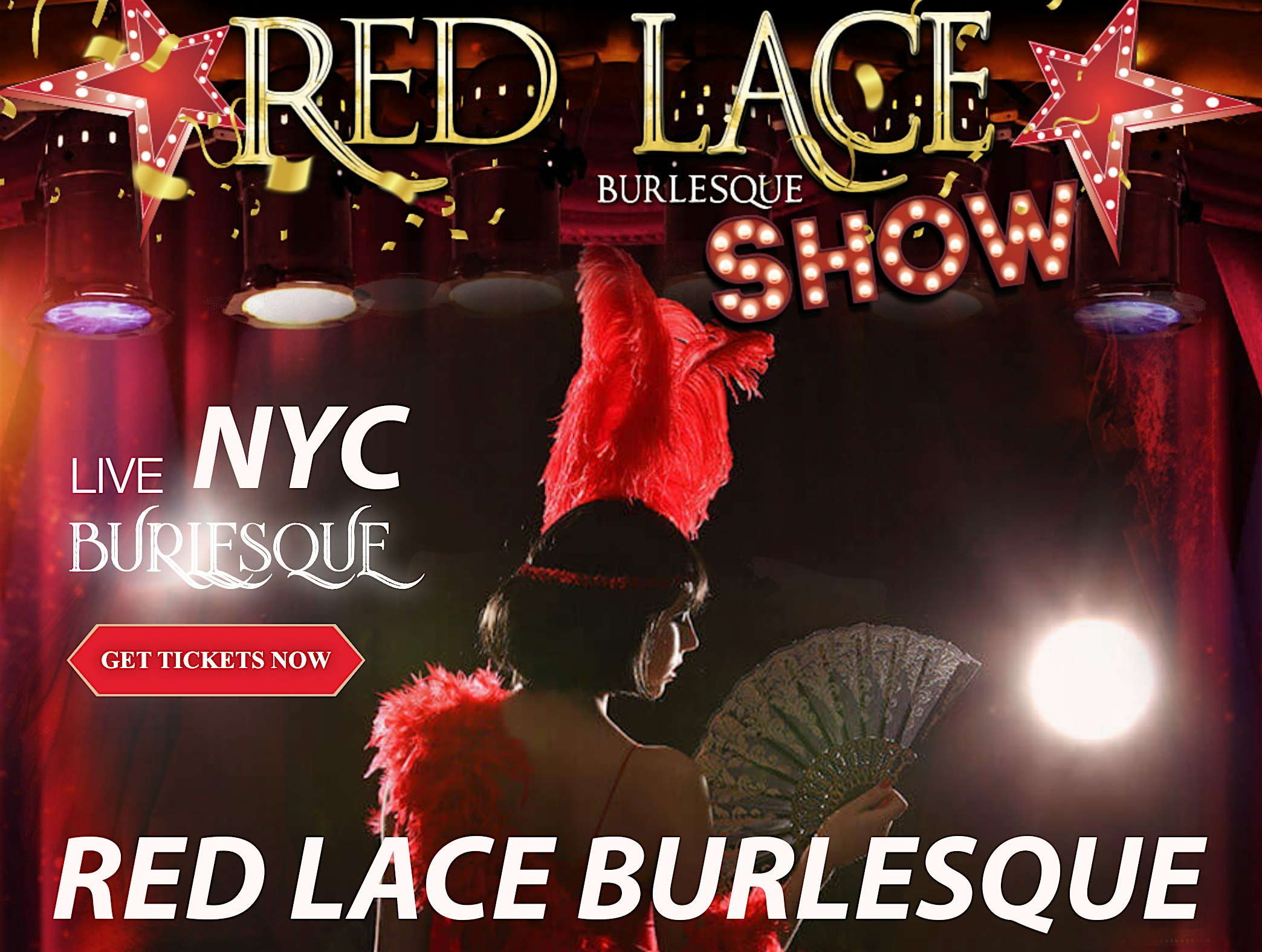 Red Lace Burlesque Show NYC & Variety Show NYC at Musica Club NYC – New York, NY