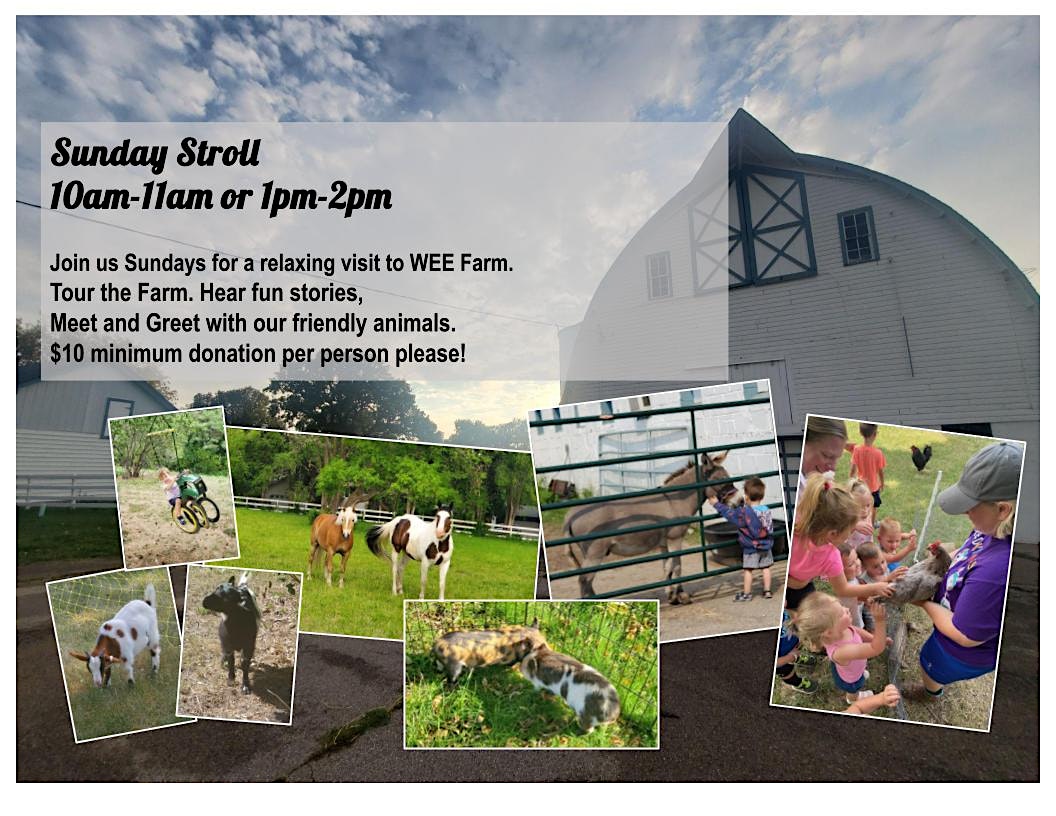 Sunday Stroll: Meet The Animals + Farm History at WEE Farm – Savage, MN