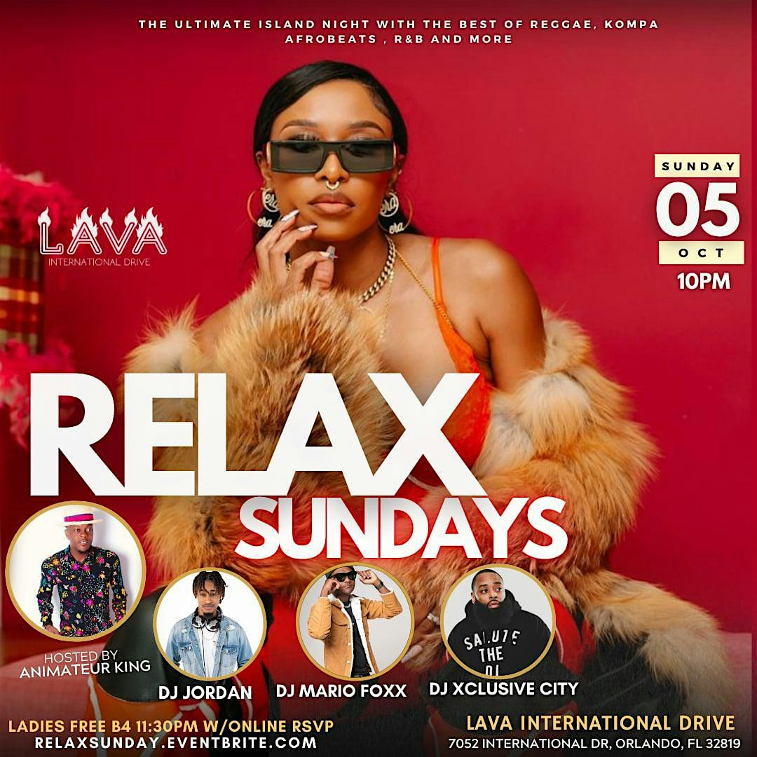 RELAX SUNDAYS at Lava international drive – Orlando, FL