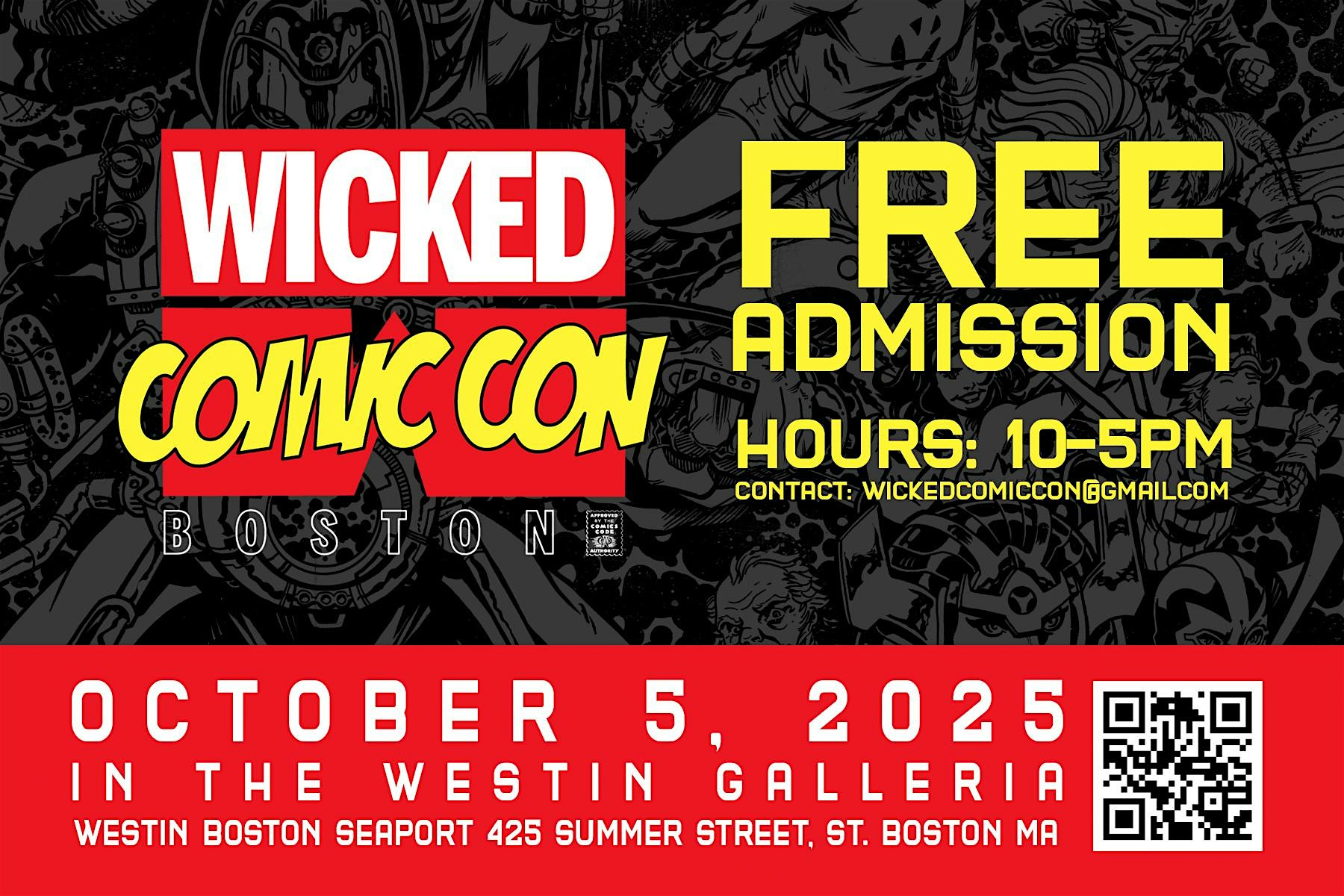 Wicked Comic Con October 5, 2025 at The Westin Boston Seaport District – Boston, MA