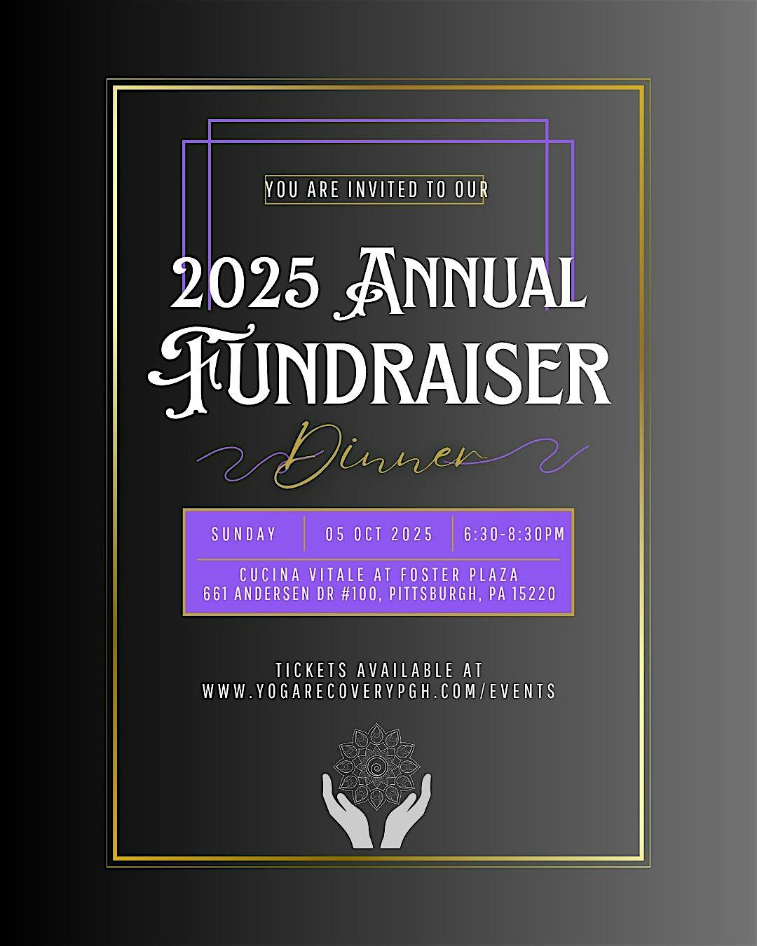 2025 Annual Fundraiser Dinner at Cucina Vitale – Pittsburgh, PA