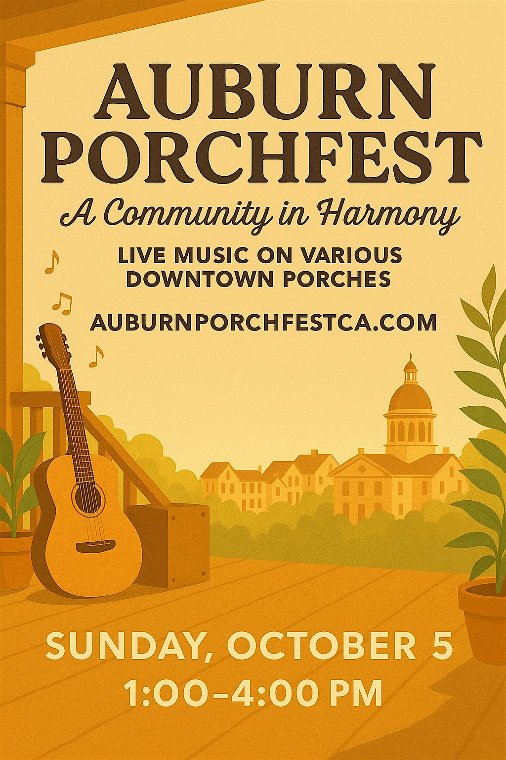 Auburn Porchfest, Auburn California at 991 Lincoln Way – Auburn, CA