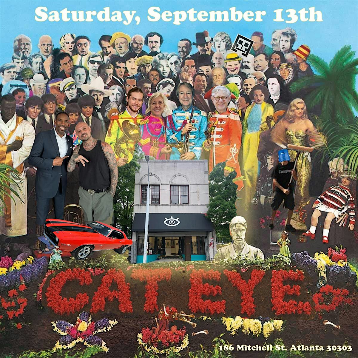 “Eye Get By With A Little Help From My Friends” Group Exhibition at CAT EYE CREATIVE – Atlanta, GA