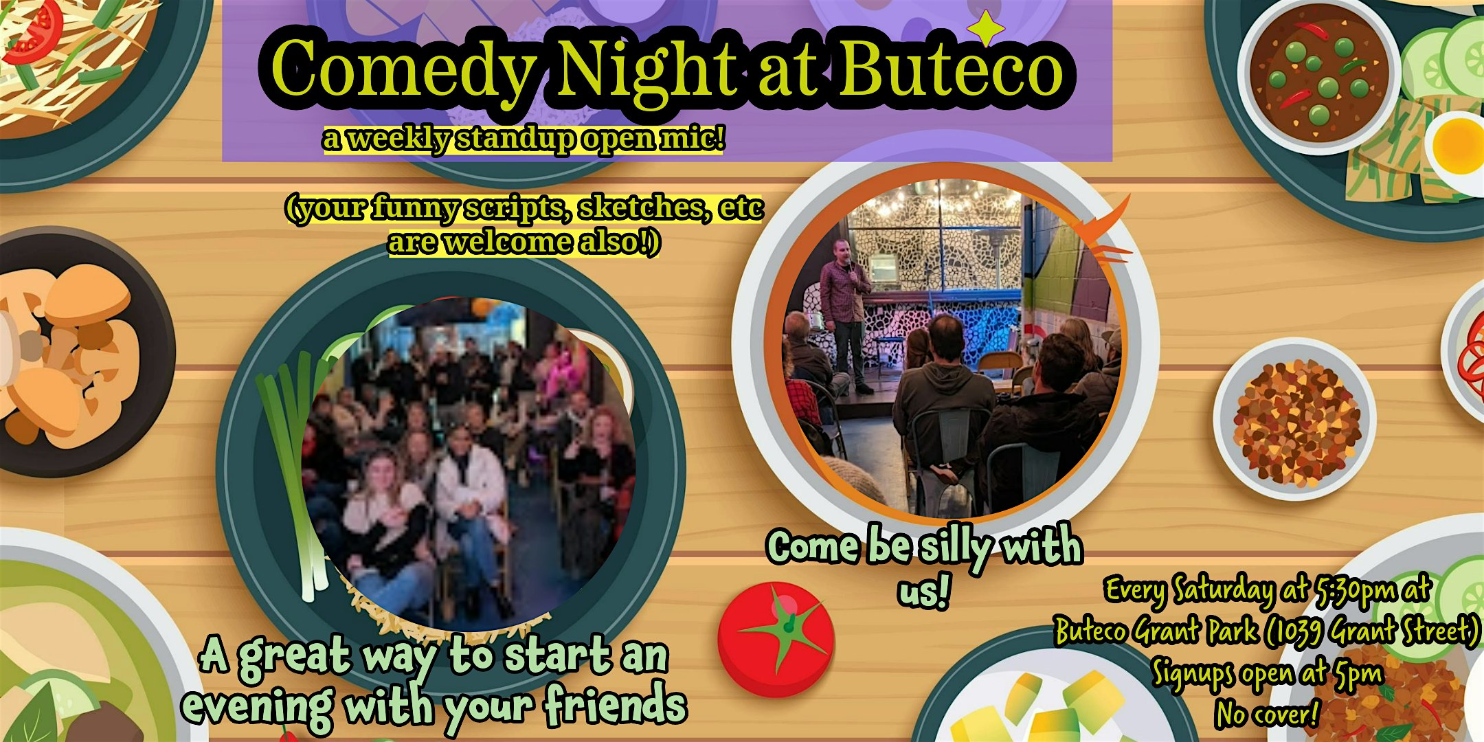 Comedy Night at Buteco at Buteco – Atlanta, GA