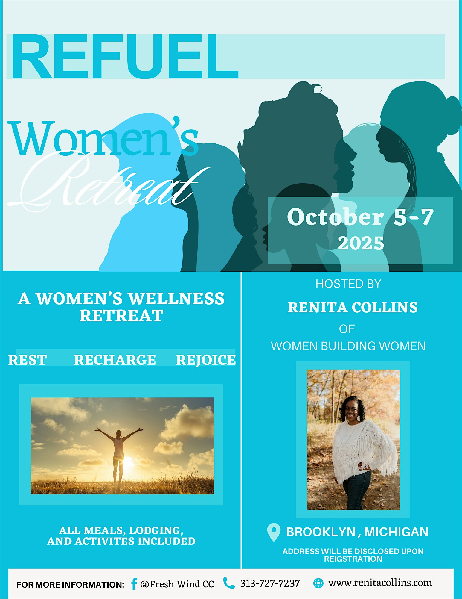 Refuel Women’s Retreat at 1265 Maple Ln – Brooklyn, MI