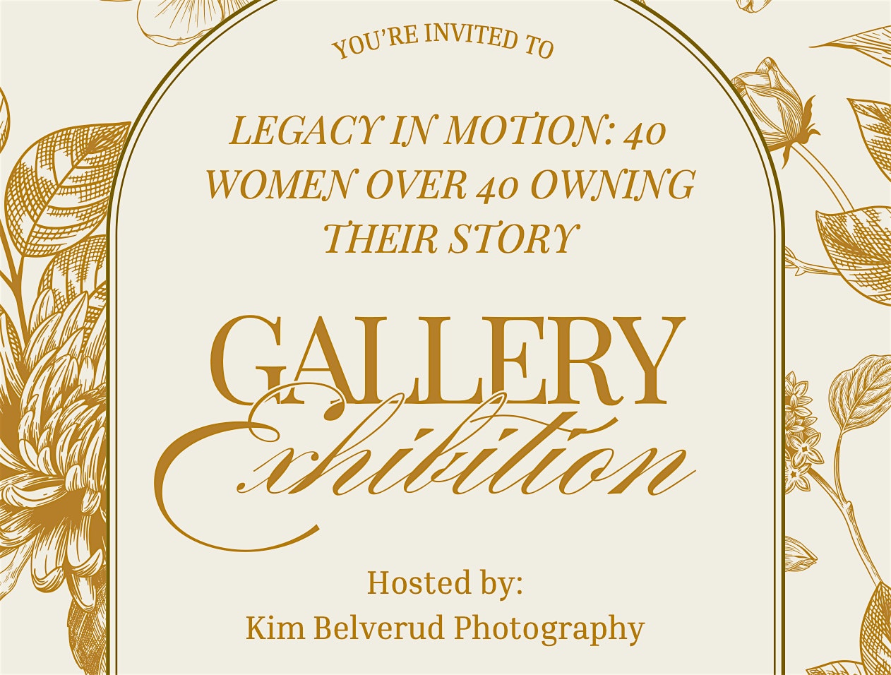 Legacy in Motion: 40 Women Over 40 Owning Their Story at BRICK – San Diego, CA
