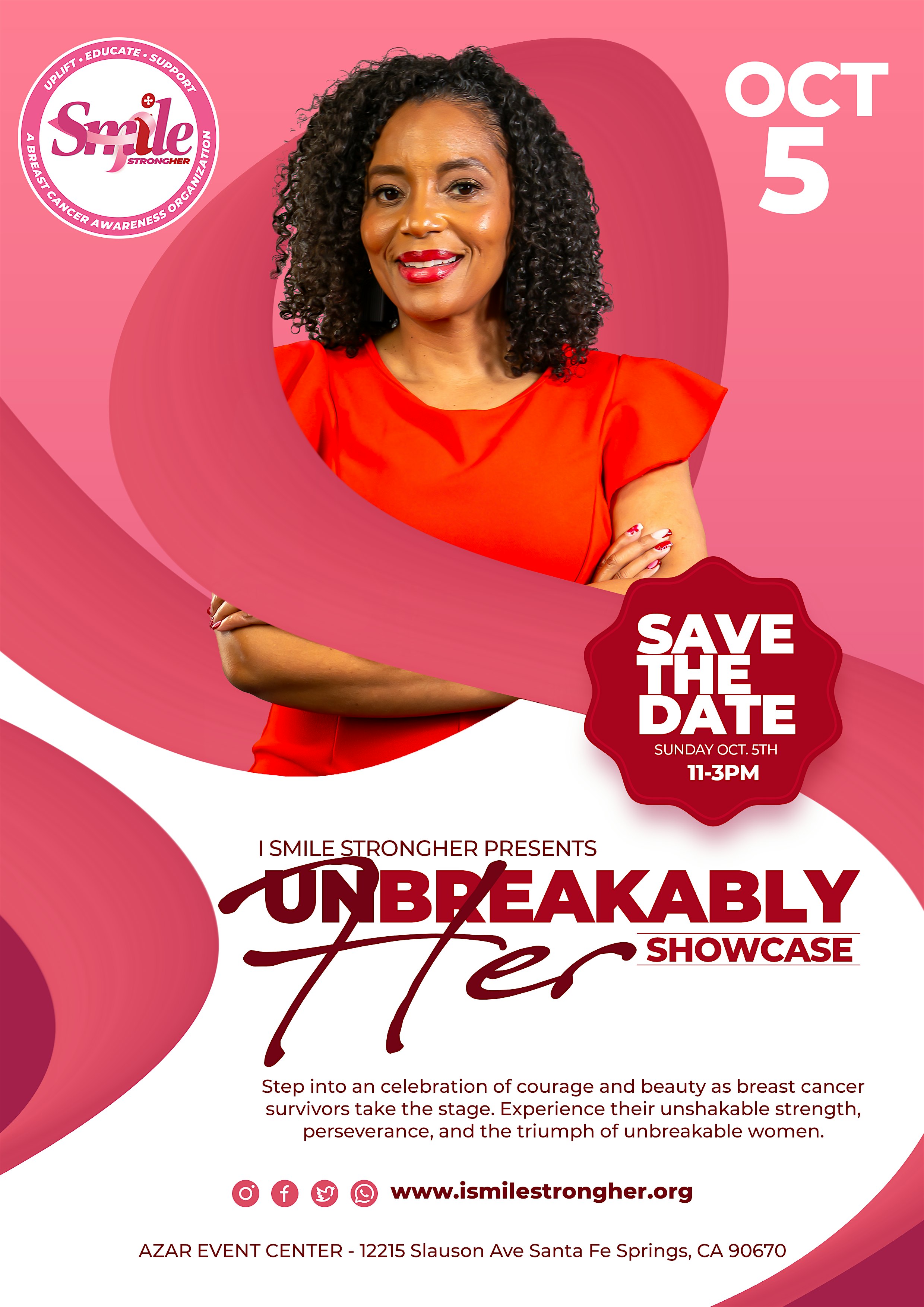 iSmile StrongHer presents “UnBreakably Her” Showcase at 12215 Slauson Ave – Santa Fe Springs, CA