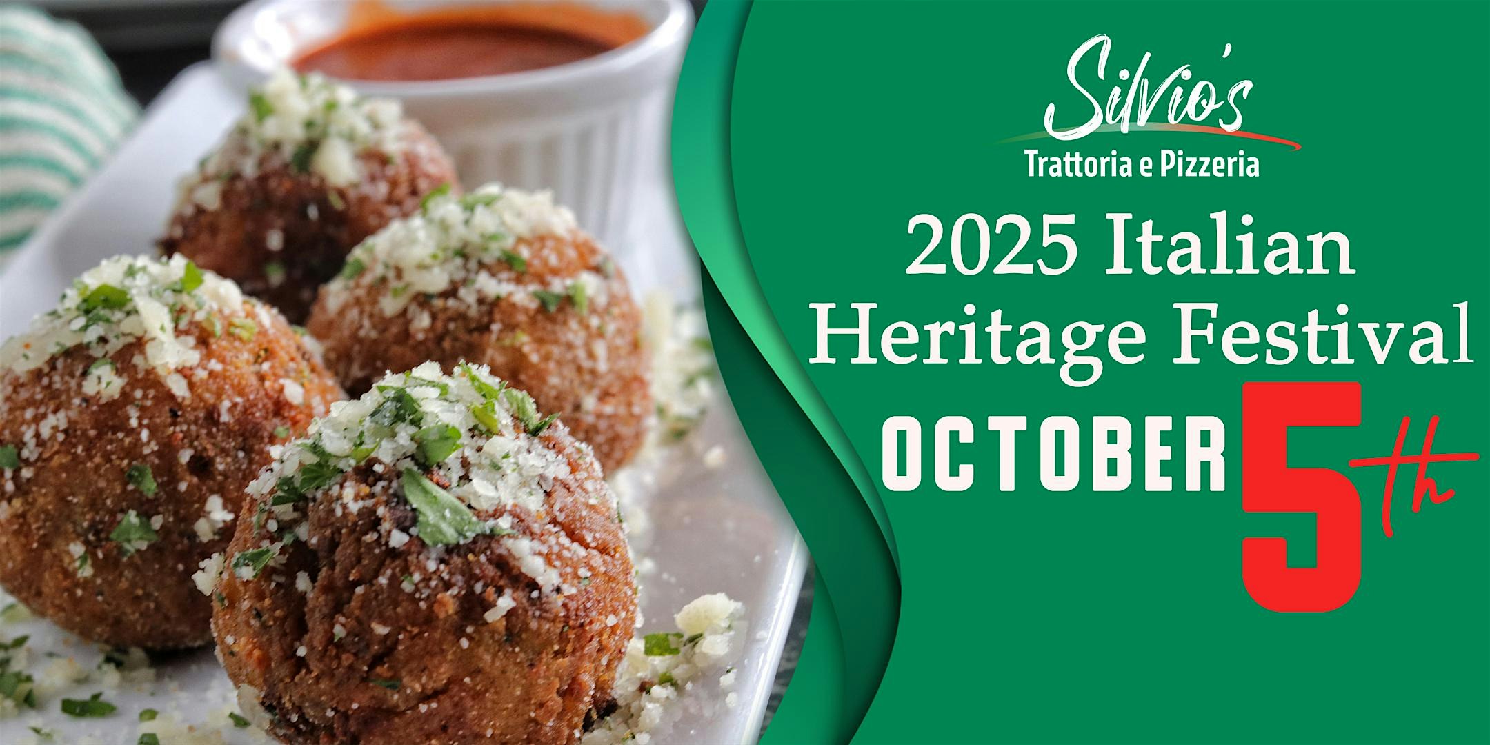 2025 Italian Heritage Fesitval at Silvio’s Trattoria e Pizzeria – Canton, MI