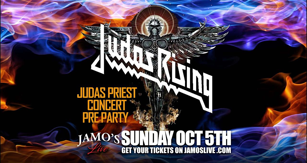 Judas Priest Concert Pre Party w/ Judas Rising at Jamo’s Rising at Jamo’s Live – Mokena, IL
