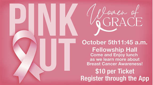 Women of Grace Pink Out Sunday at Grace Baptist Church – Springfield, TN