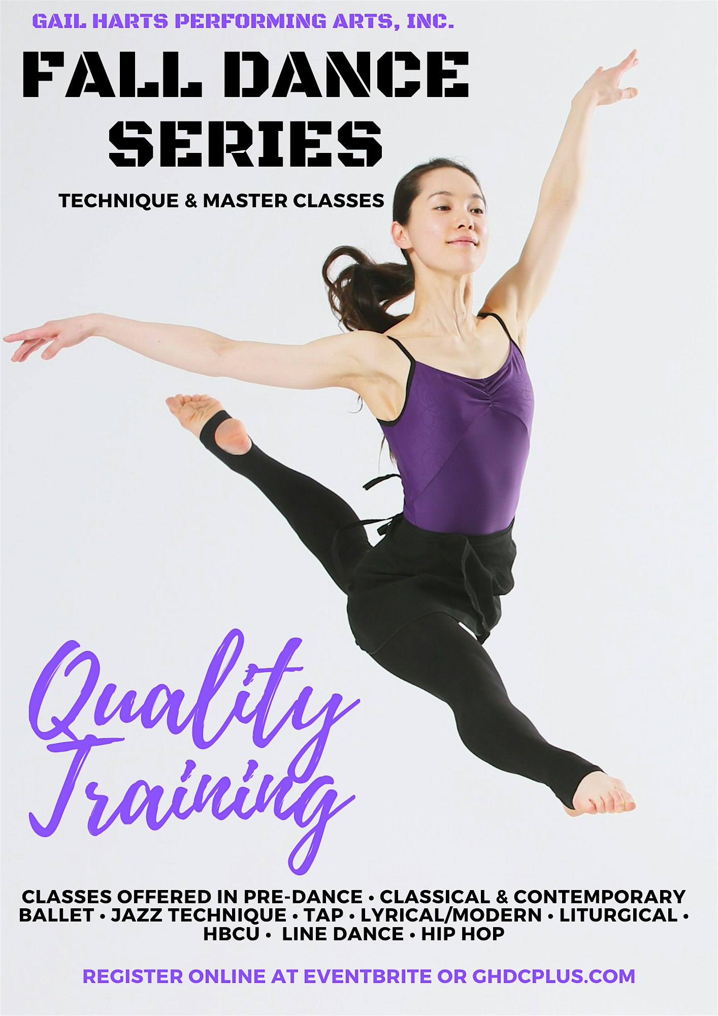Gail Harts Performing Arts Fall Dance Series at 2211 S Military Hwy – Chesapeake, VA