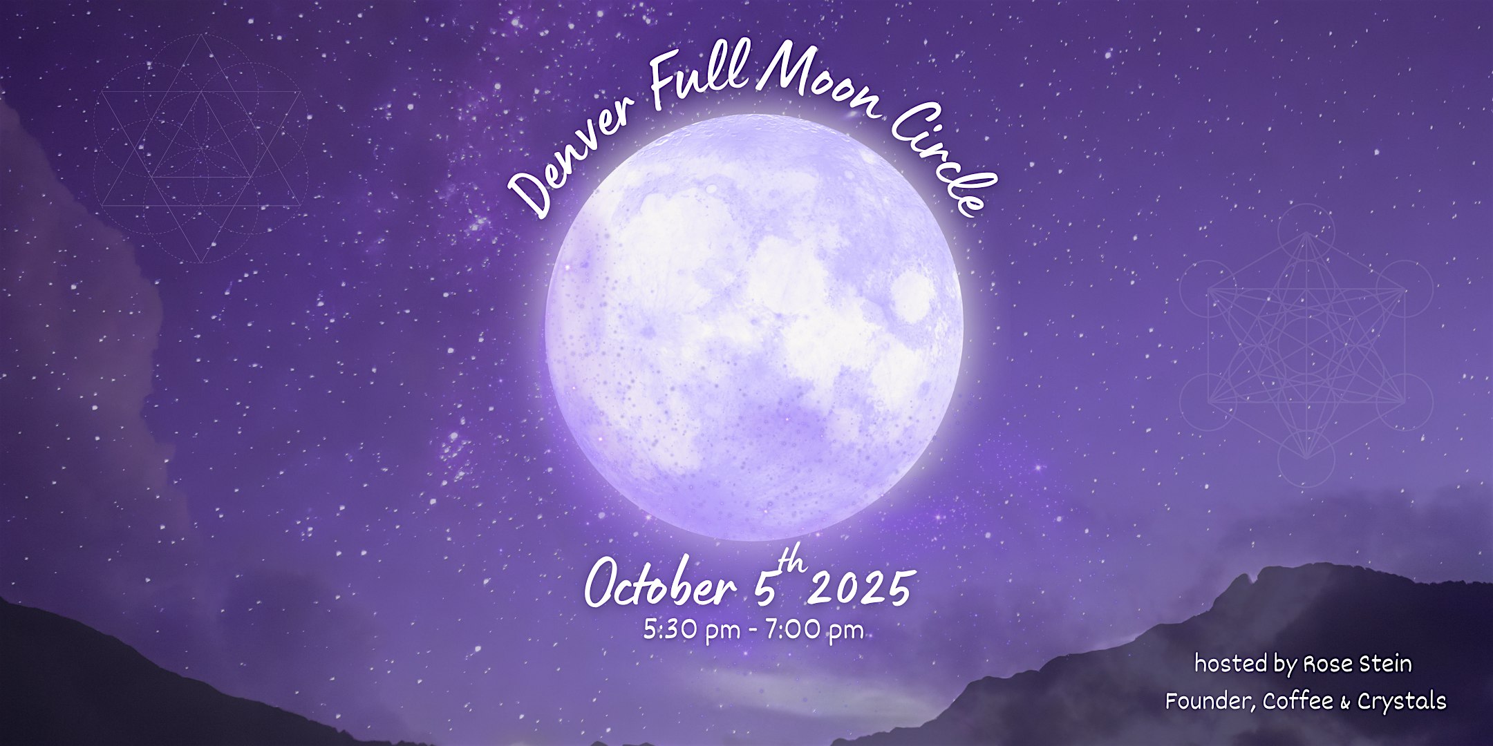 Denver Full Moon Women’s Circle at Berkeley Lake Park – Denver, CO