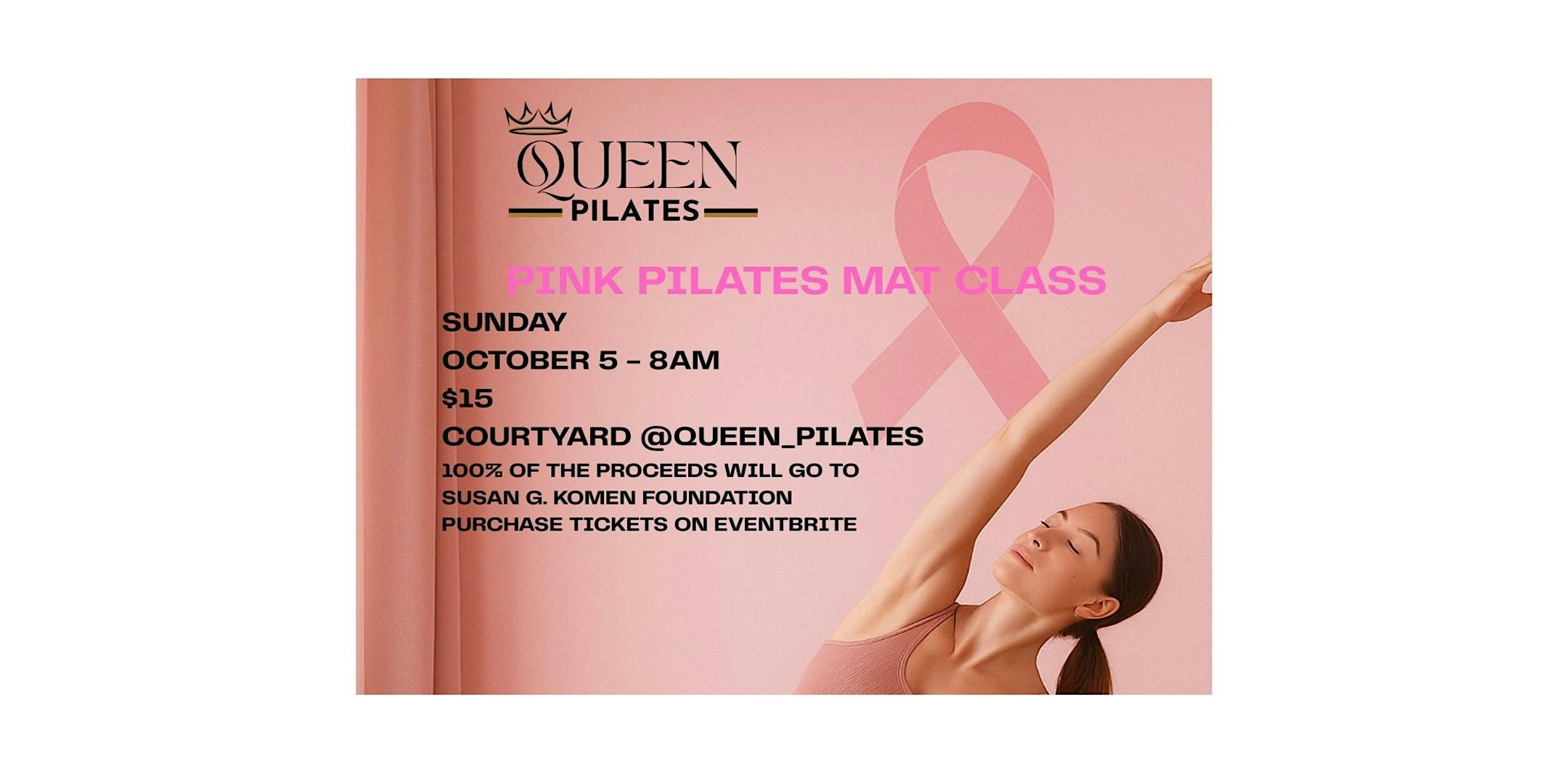 PINK PILATES MAT CLASS at Queen Pilates – Melbourne, FL