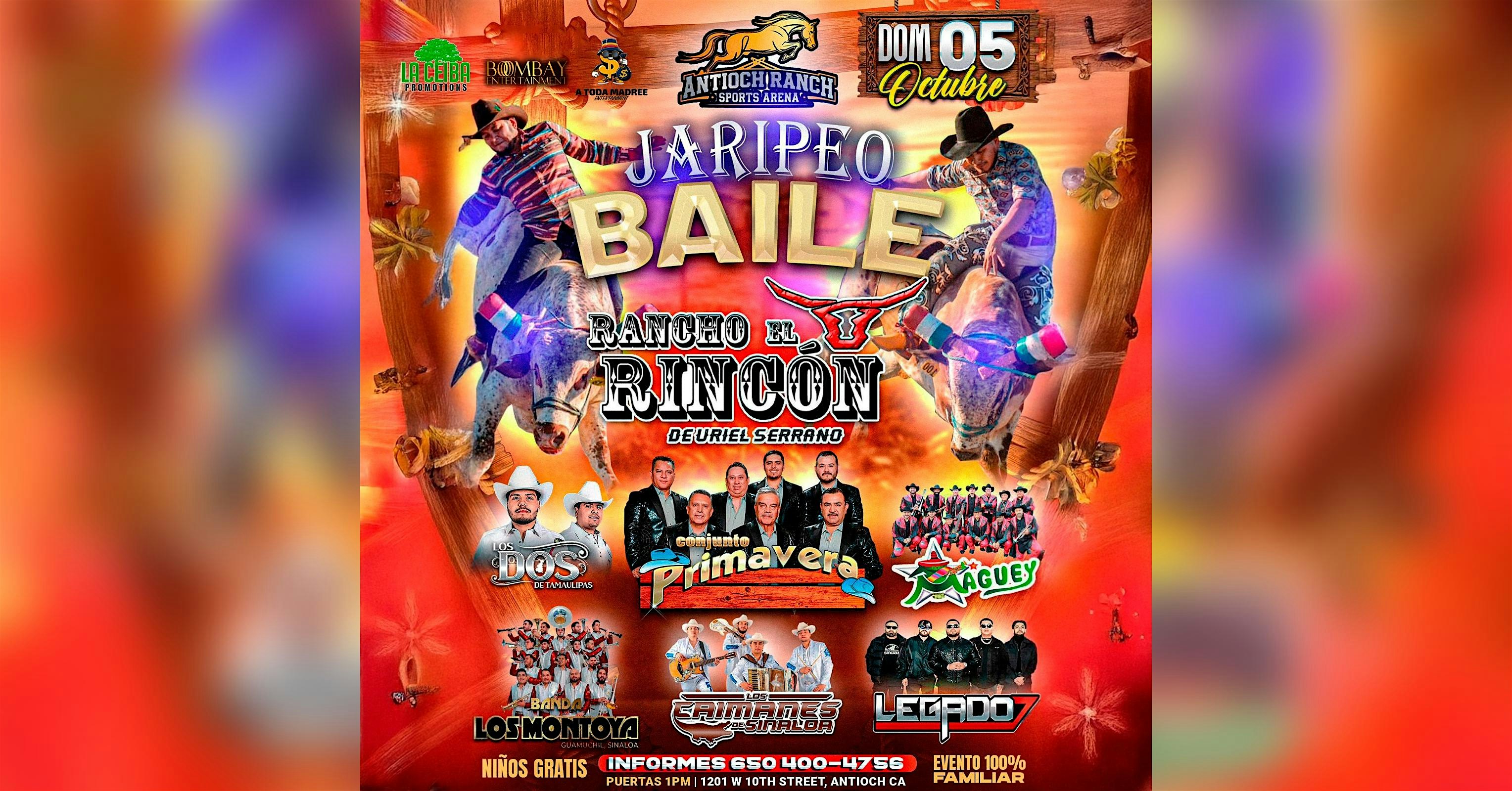 SUPER JARIPEO BAILE CONJUNTO PRIMAVERA Y MAS at Antioch Ranch Sports Arena – Antioch, CA