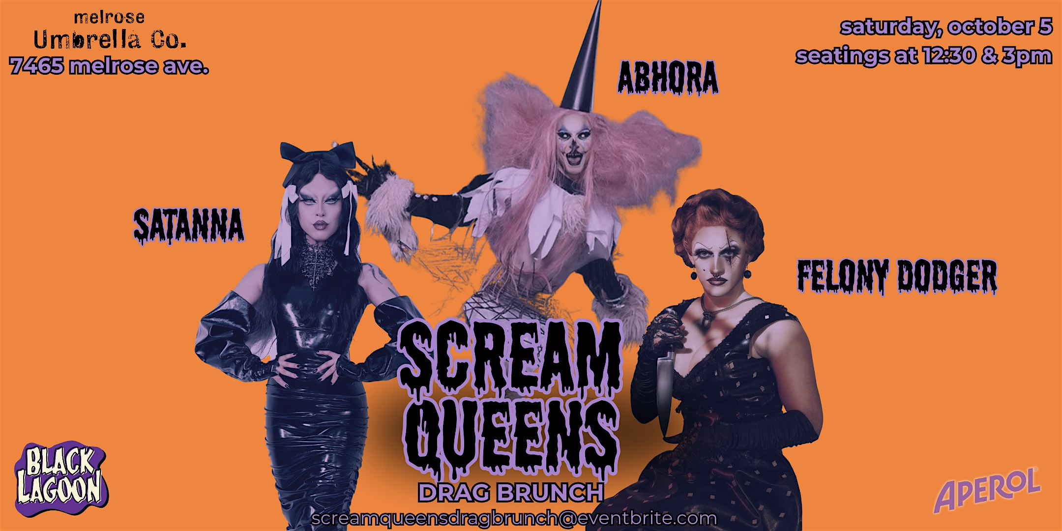 Scream Queens Drag Brunch at Melrose Umbrella Co. at Melrose Umbrella Co. – Los Angeles, CA