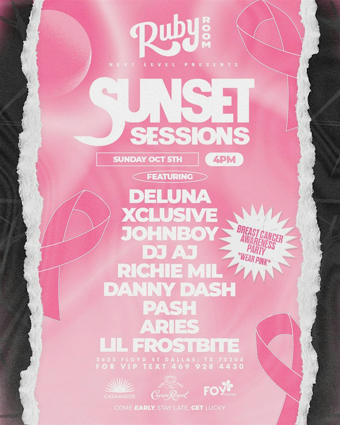 Sunset Sessions 10/5 at Green Light Social – Dallas, TX