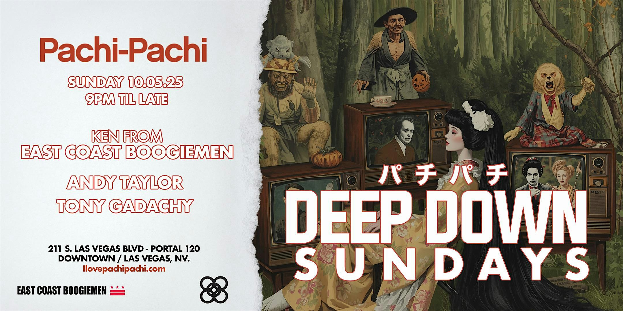 DEEP DOWN SUNDAYS at Pachi-Pachi at 211 S Las Vegas Blvd Suite 120 – Las Vegas, NV