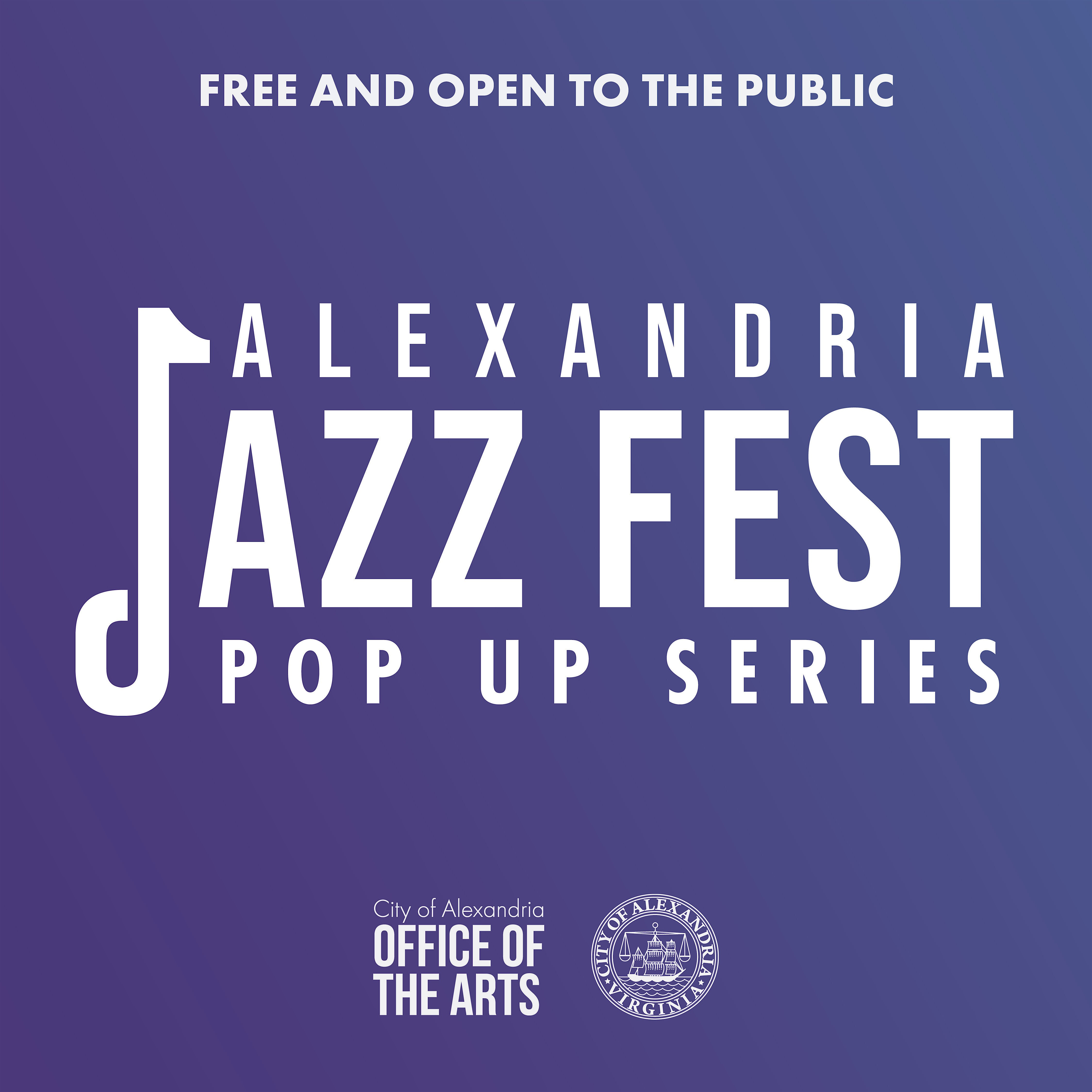 ALX Jazz Fest Pop Up Series at the Market at Old Town North Farmers Market at Montgomery Park – Alexandria, VA