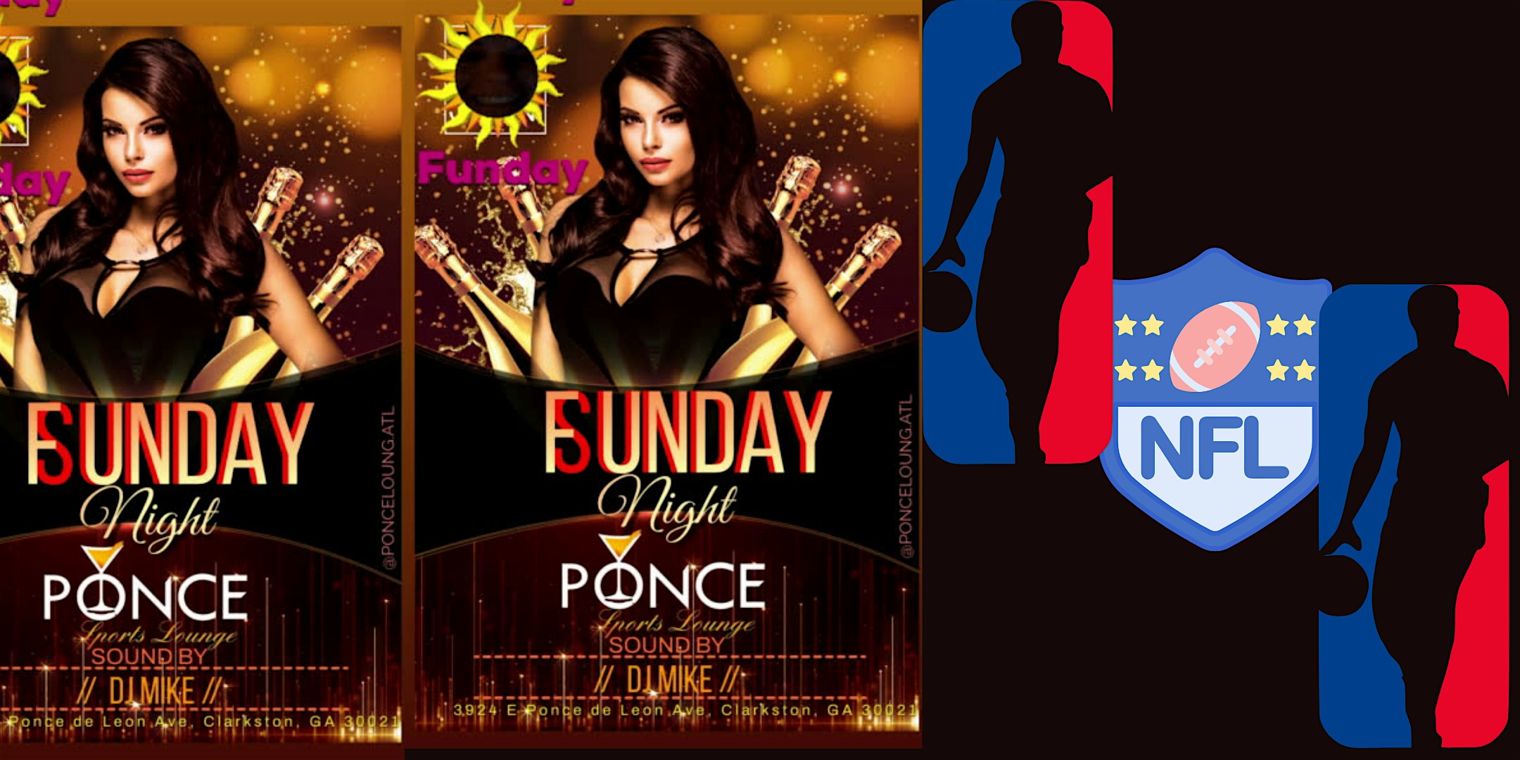 Sunday Funday at Ponce! Late Night – Food, Hookah,BarOpen till 5AM at Ponce Sports Lounge – Clarkston, GA