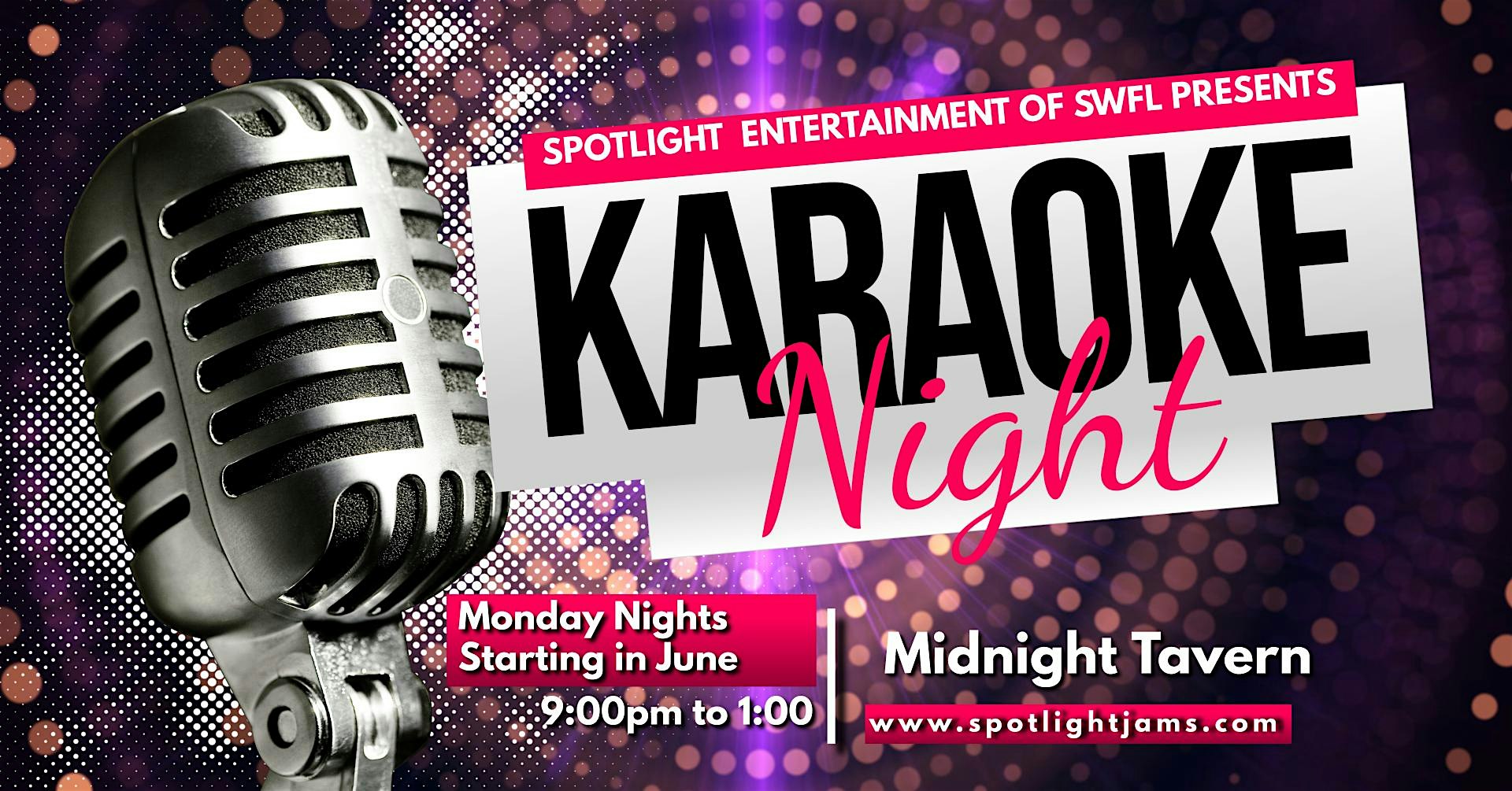 Monday Night Karaoke at Midnight Tavern – Naples, FL