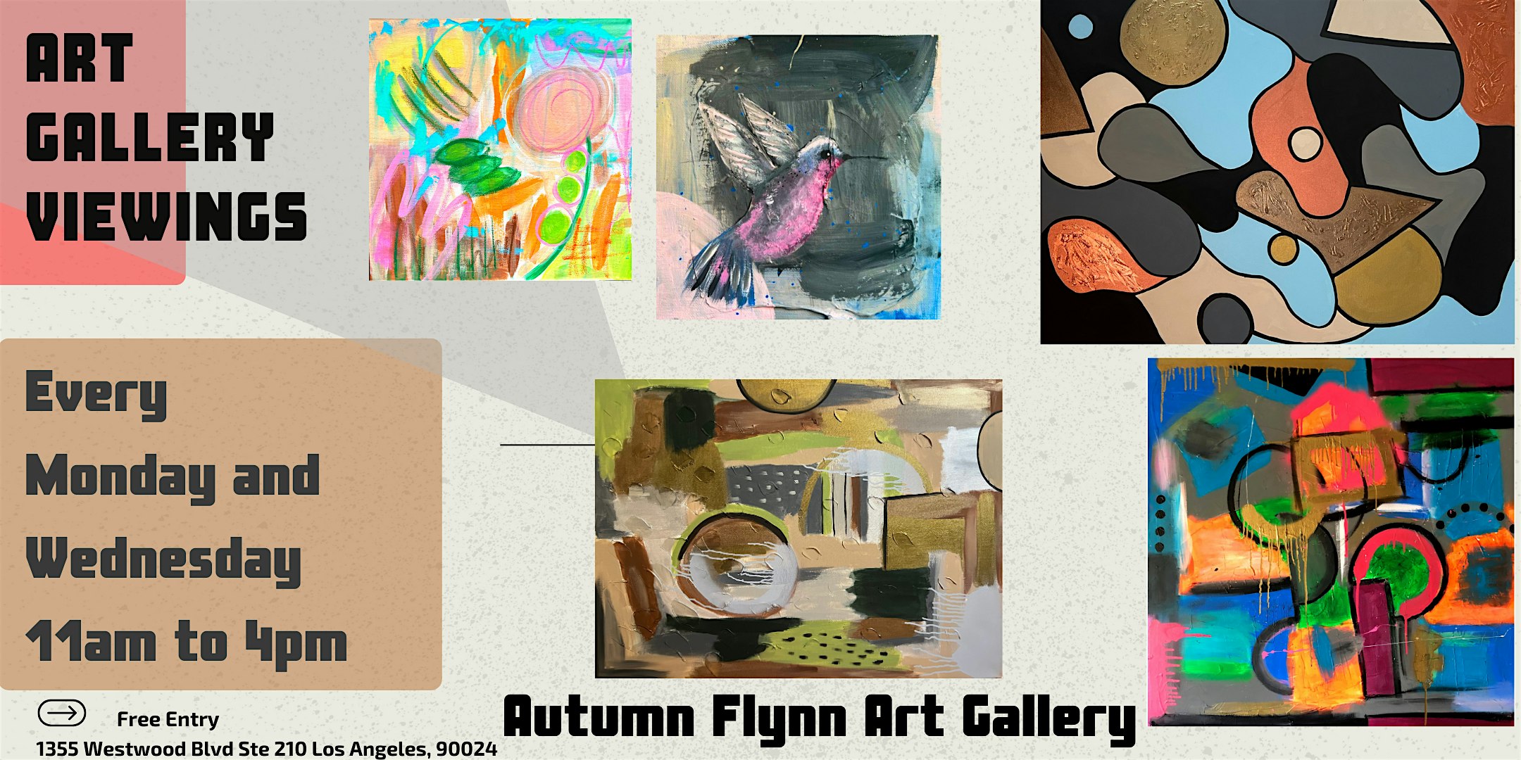 Art Gallery Showings at Autumn Flynn Art Paint Studio & Art Gallery – Los Angeles, CA