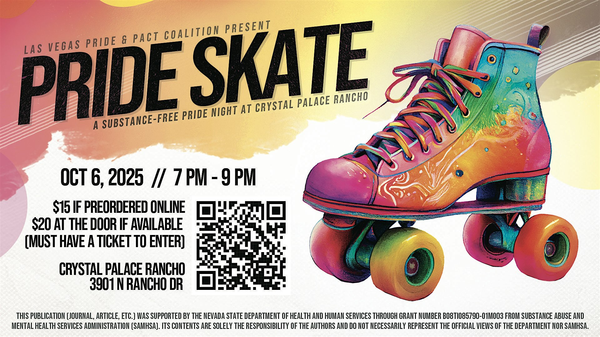 PRIDE Skate at Crystal Palace Skating Center – Las Vegas, NV