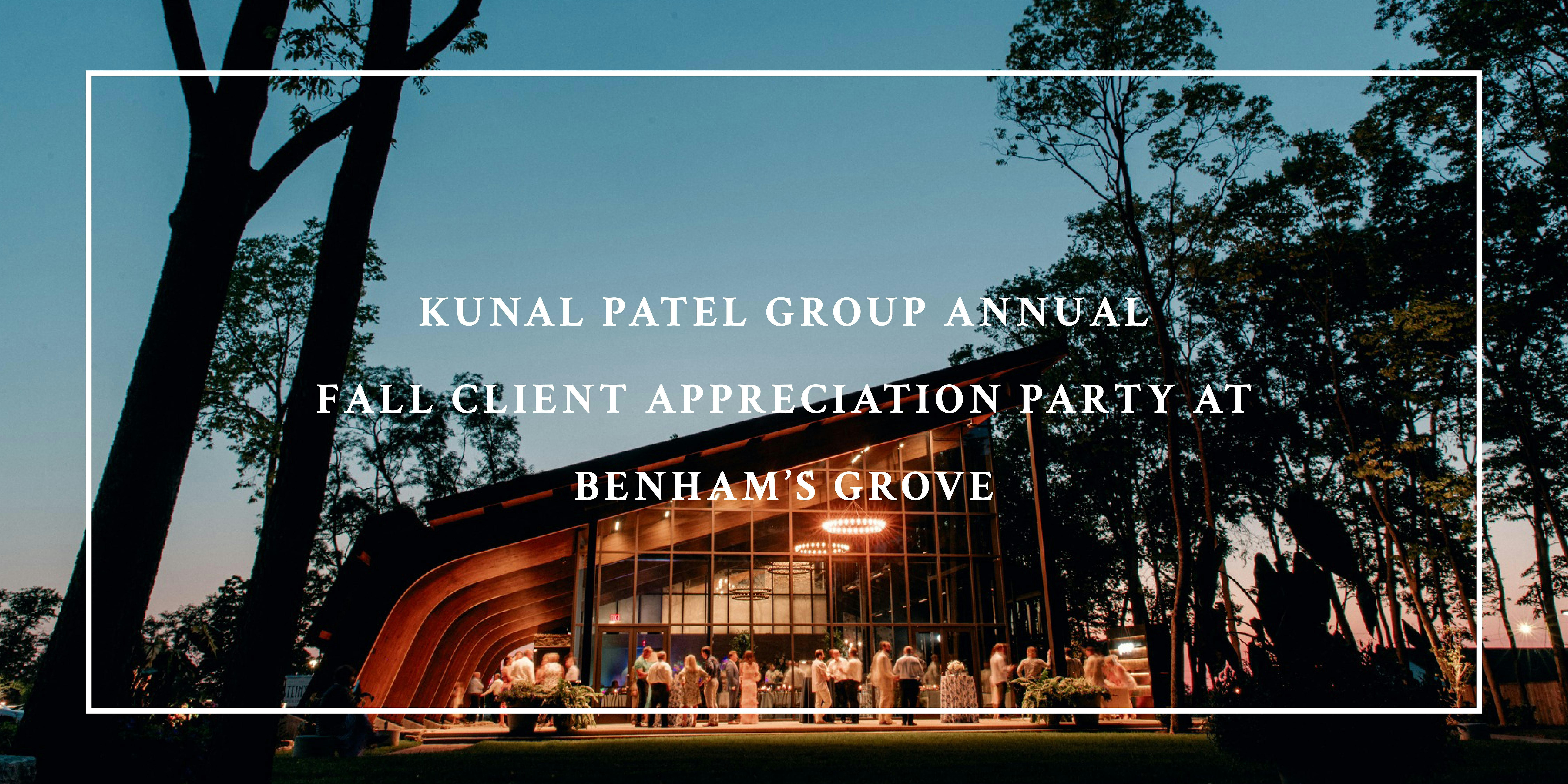 Kunal Patel Group Annual Fall Client Appreciation Party at 166 N Main St – Centerville, OH