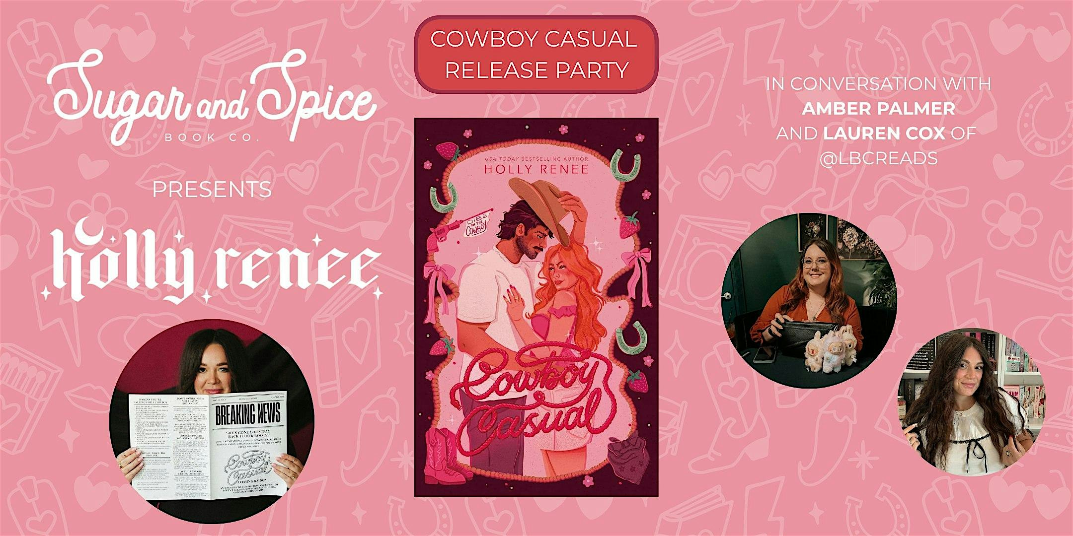 Cowboy Casual Release Party with Sugar and Spice Book Co at Urban Cowboy Bar – Nashville, TN