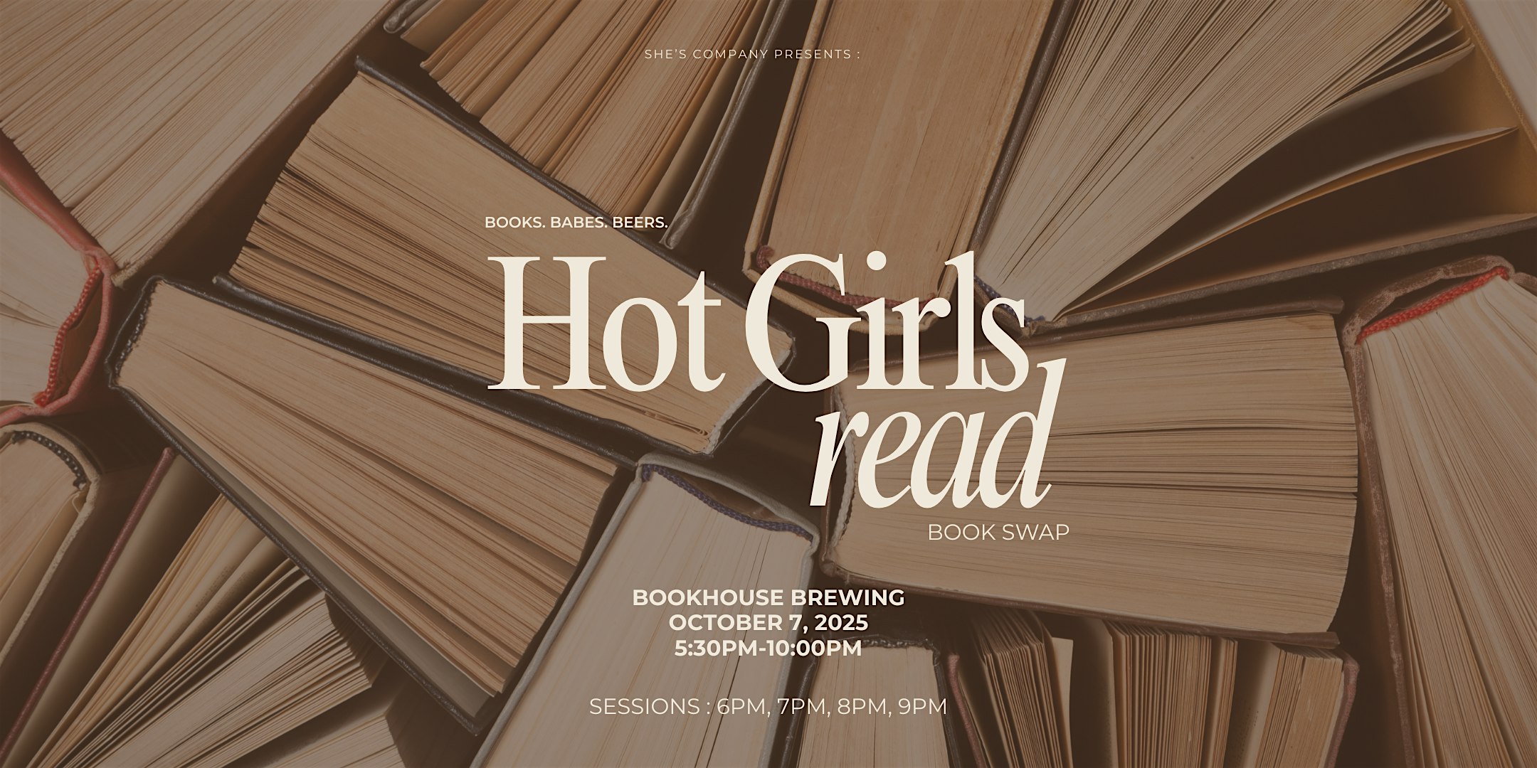 Hot Girls Read book swap at Bookhouse Brewing – Cleveland, OH