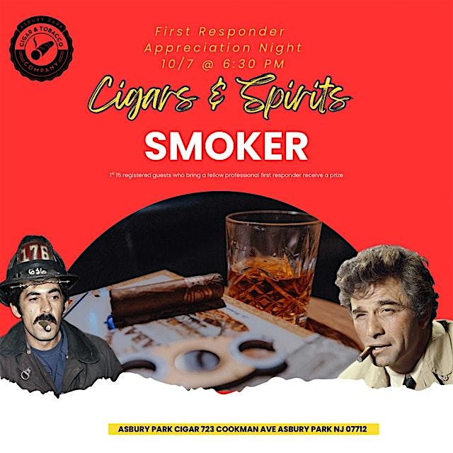 First Responder Appreciation Night at Asbury Park Cigar and Tobacco Co. – Asbury Park, NJ