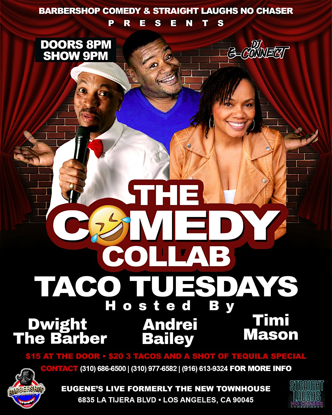 The Comedy Collab Taco Tuesdays at The New Townhouse LA – Los Angeles, CA