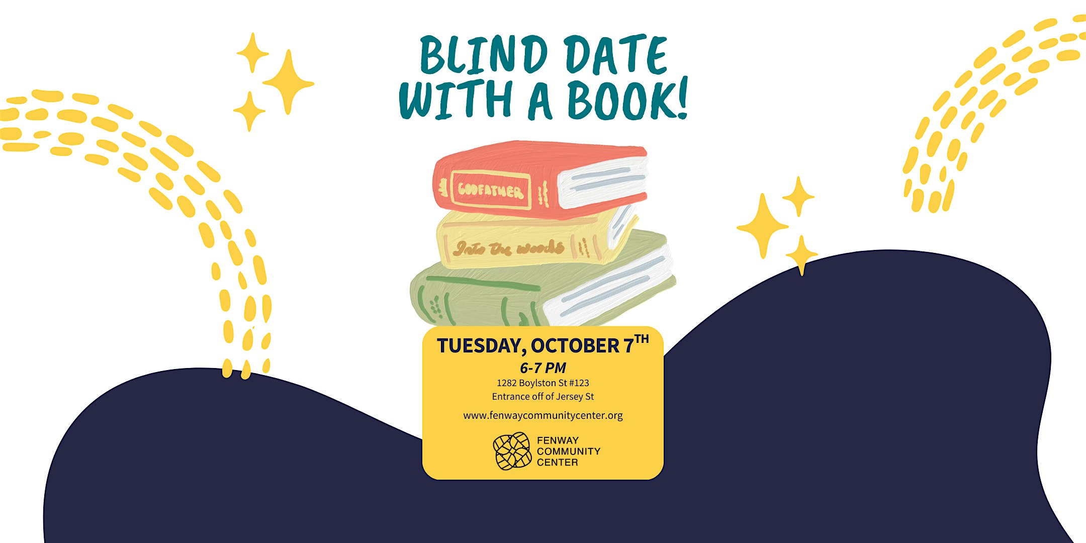 Blind Date with a Book at Fenway Community Center – Boston, MA