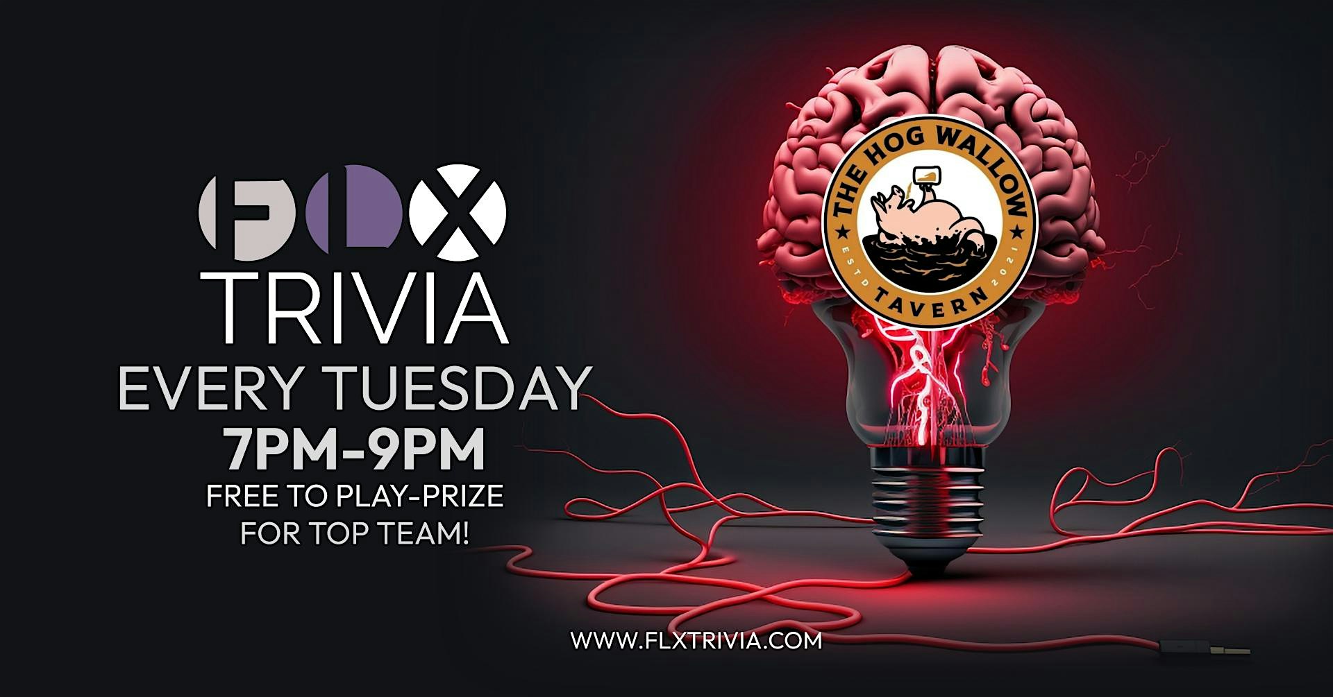 FLX Triva Night at The Hog Wallow Tavern, Geneva at The Hog Wallow Tavern – Geneva, NY
