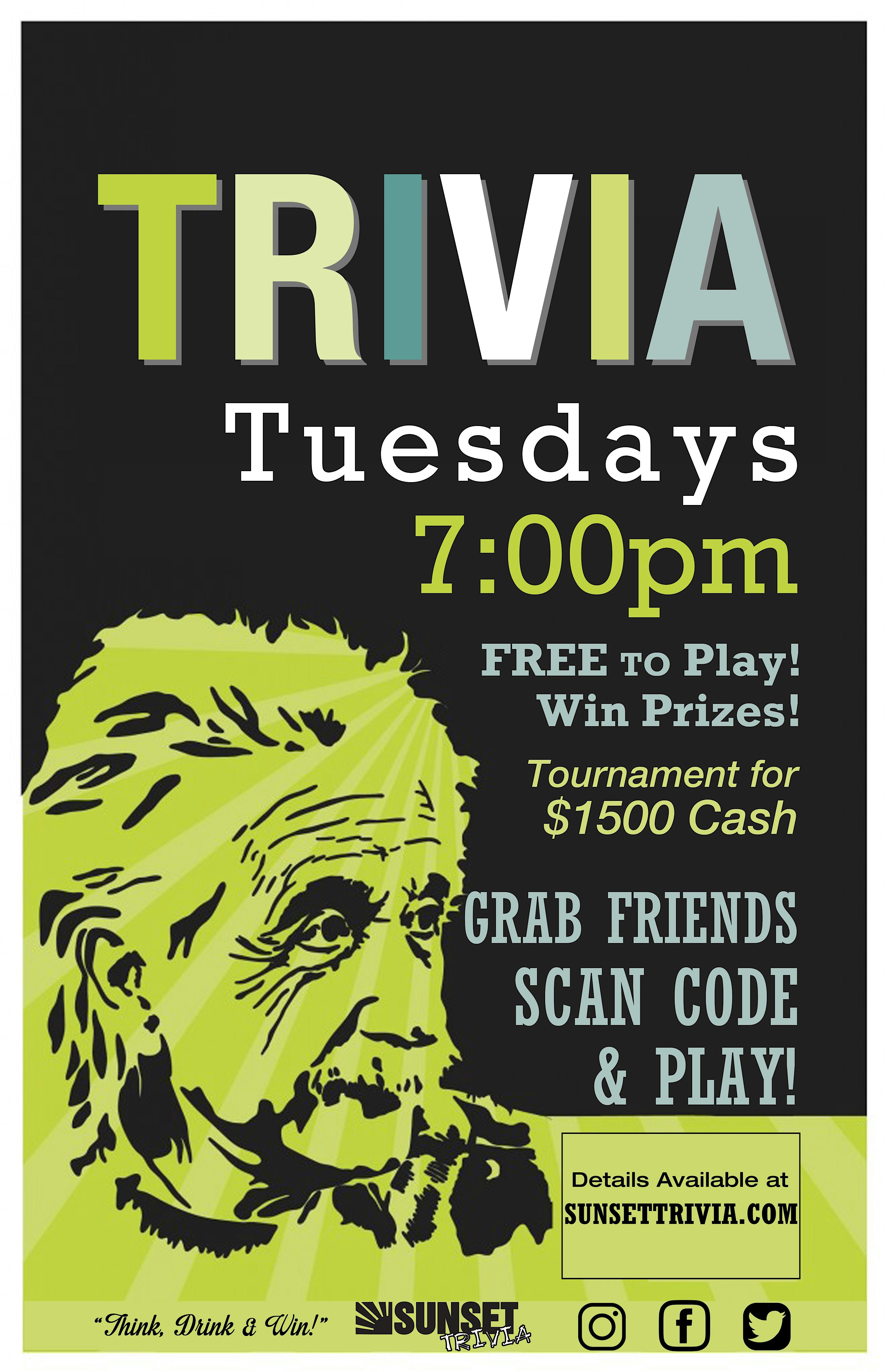 Trivia Night @ Rosie McCann’s Irish Pub & Restaurant at 1220 Pacific Ave – Santa Cruz, CA