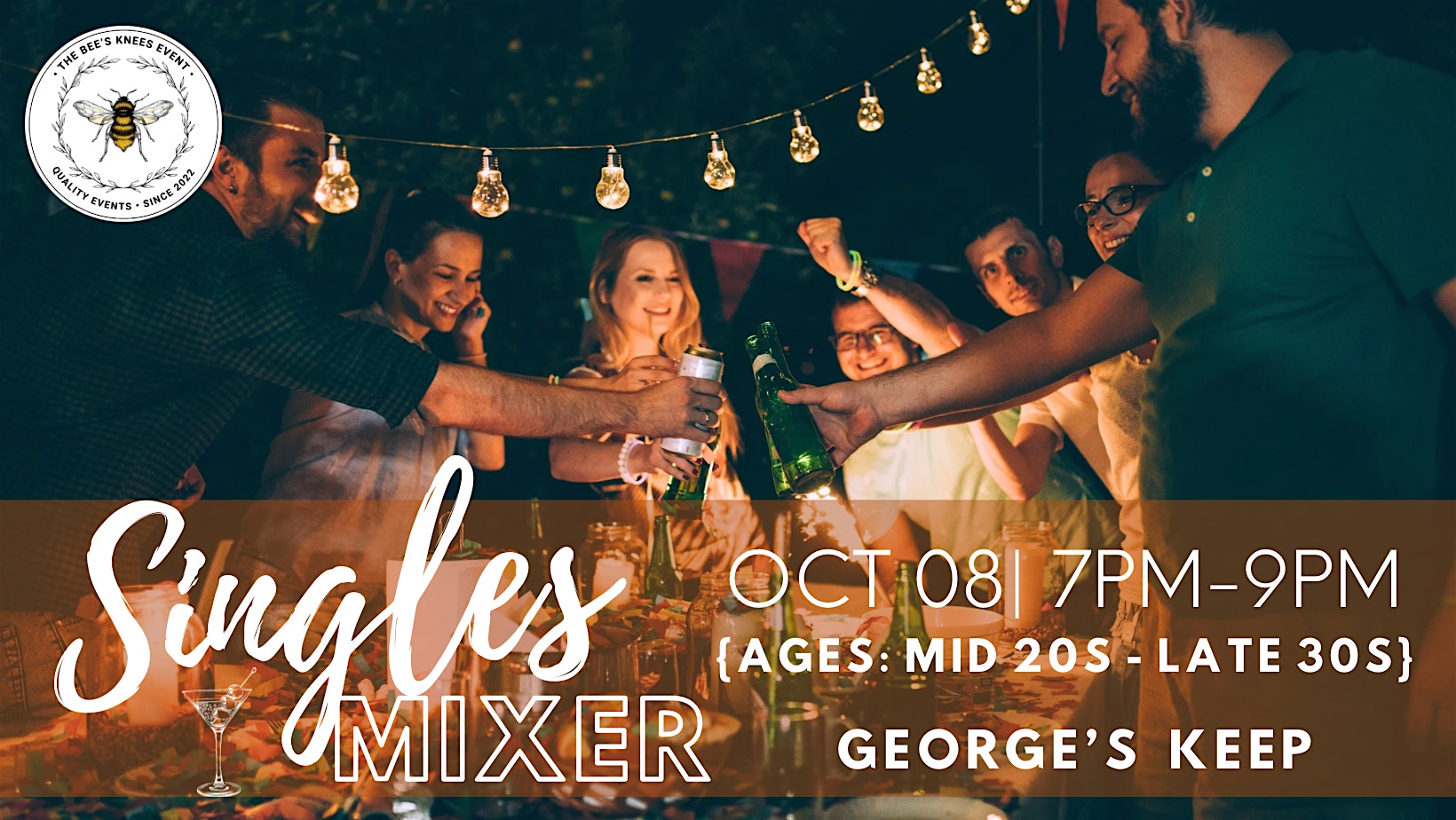Singles Mixer at George’s Keep {Ages: Mid 20s – Late 30s} at George’s Keep – San Antonio, TX