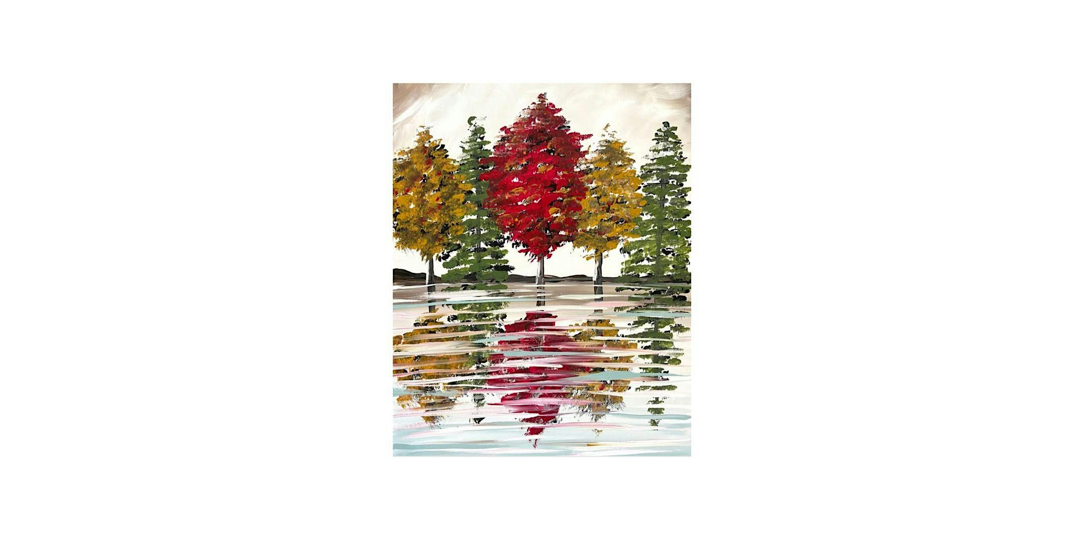 Fall Trees Painting Party at Crystal Ridge Winery at 257 Belltown Rd – Glastonbury, CT